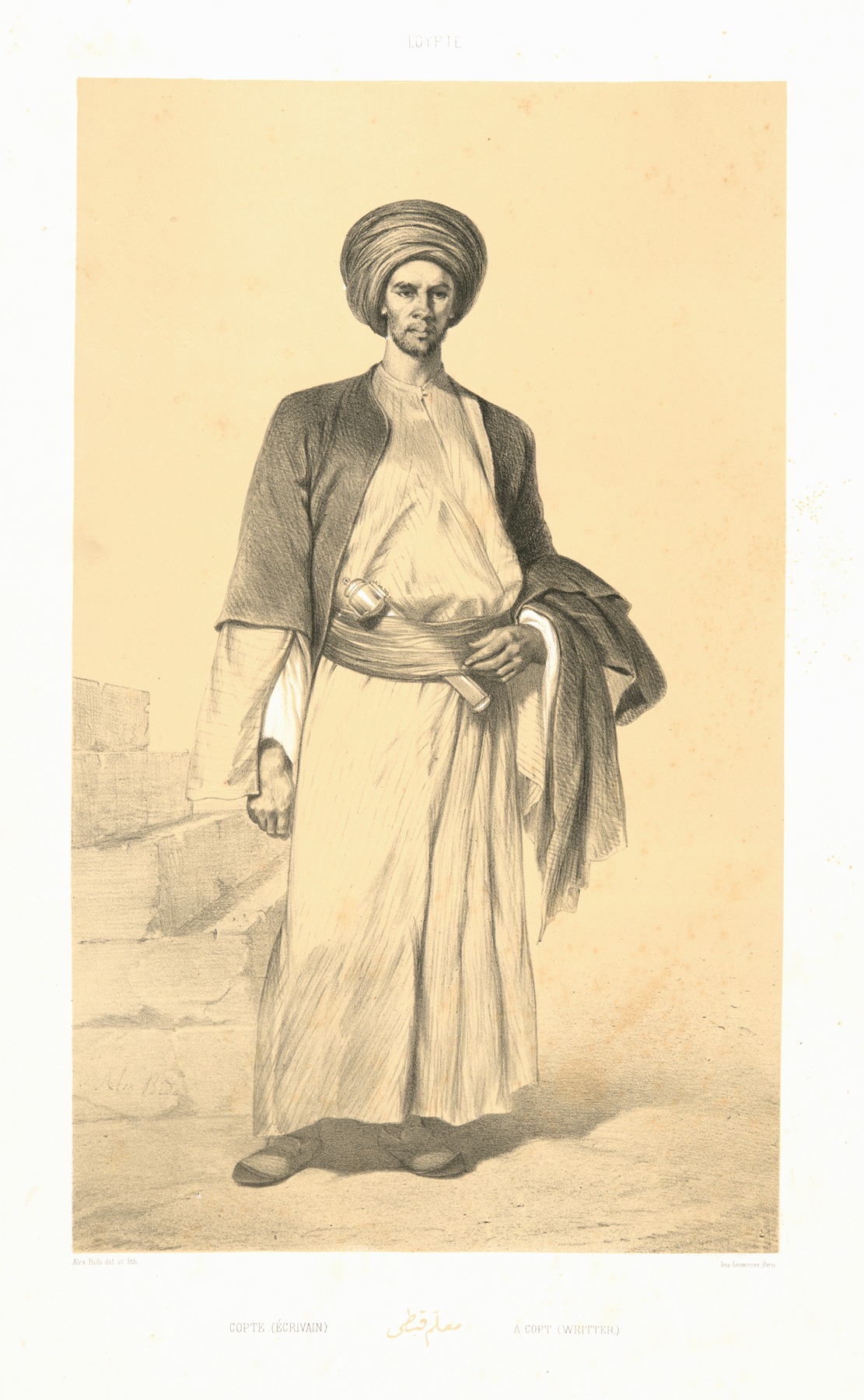 Alexandre Bida - Copte (Écrivain), A Copt (Writer)