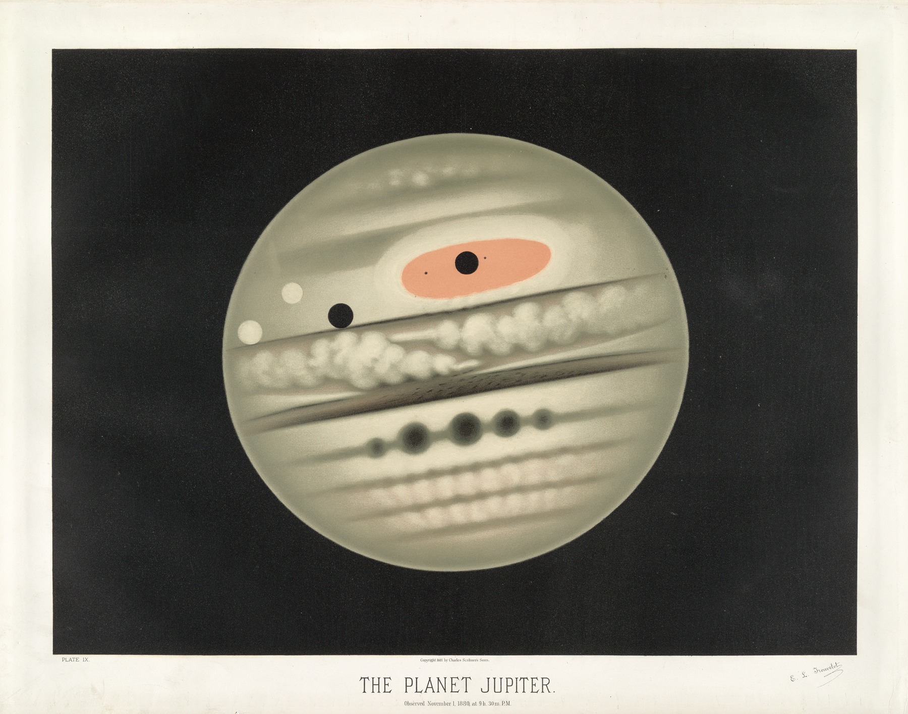 Étienne Léopold Trouvelot - The planet Jupiter