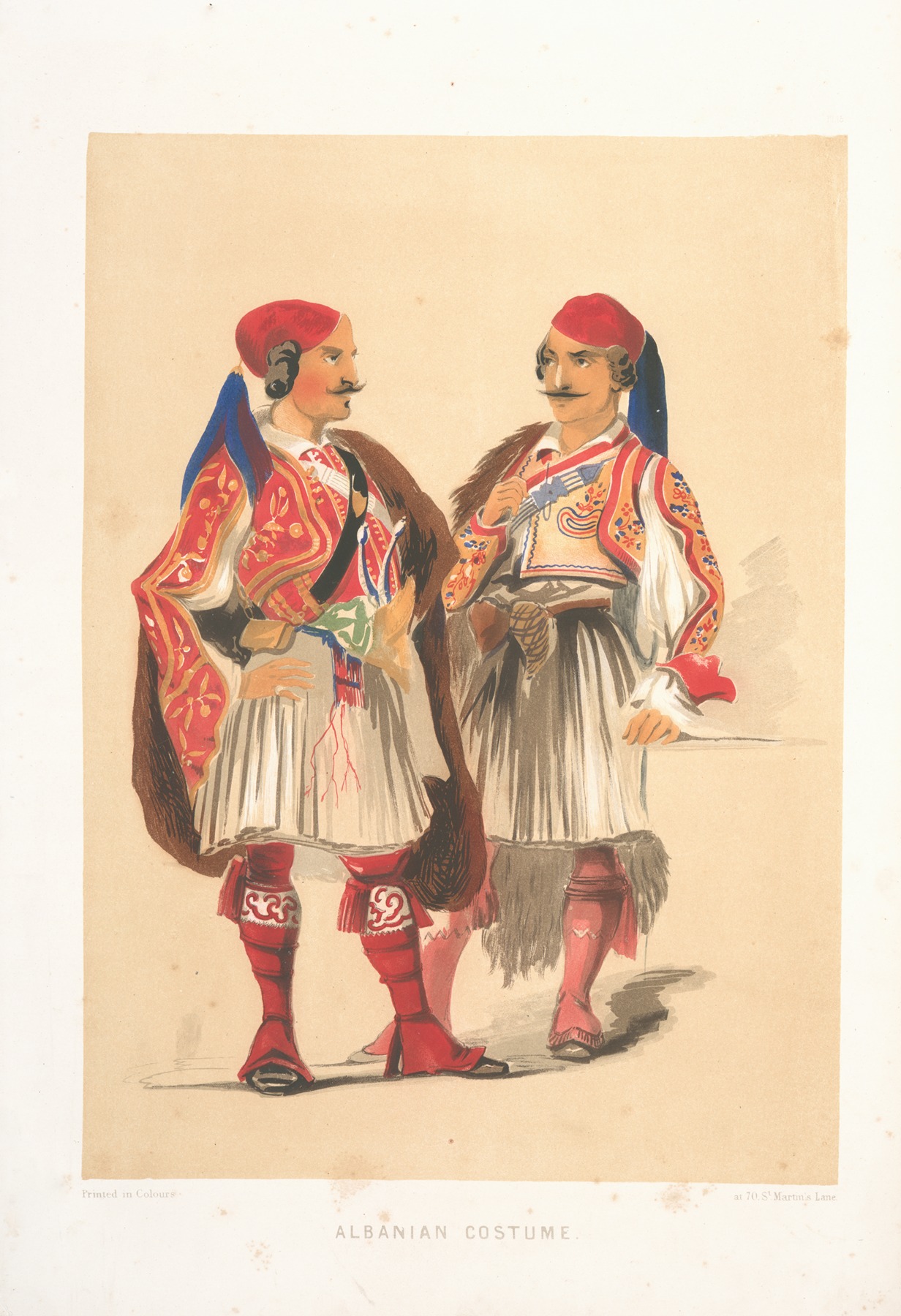 Forbes MacBean - Albanian Costume