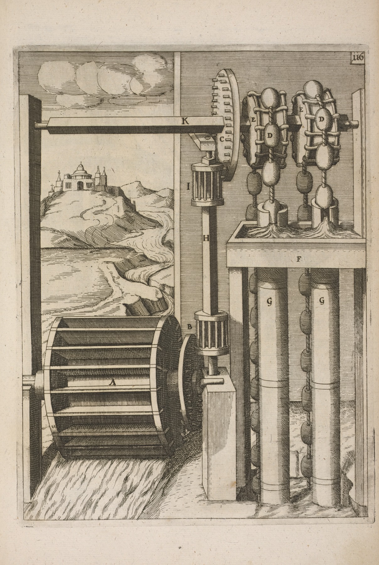 Georg Andreas Böckler - Fig. CXVI. Haustrum duplex, per sphæras.