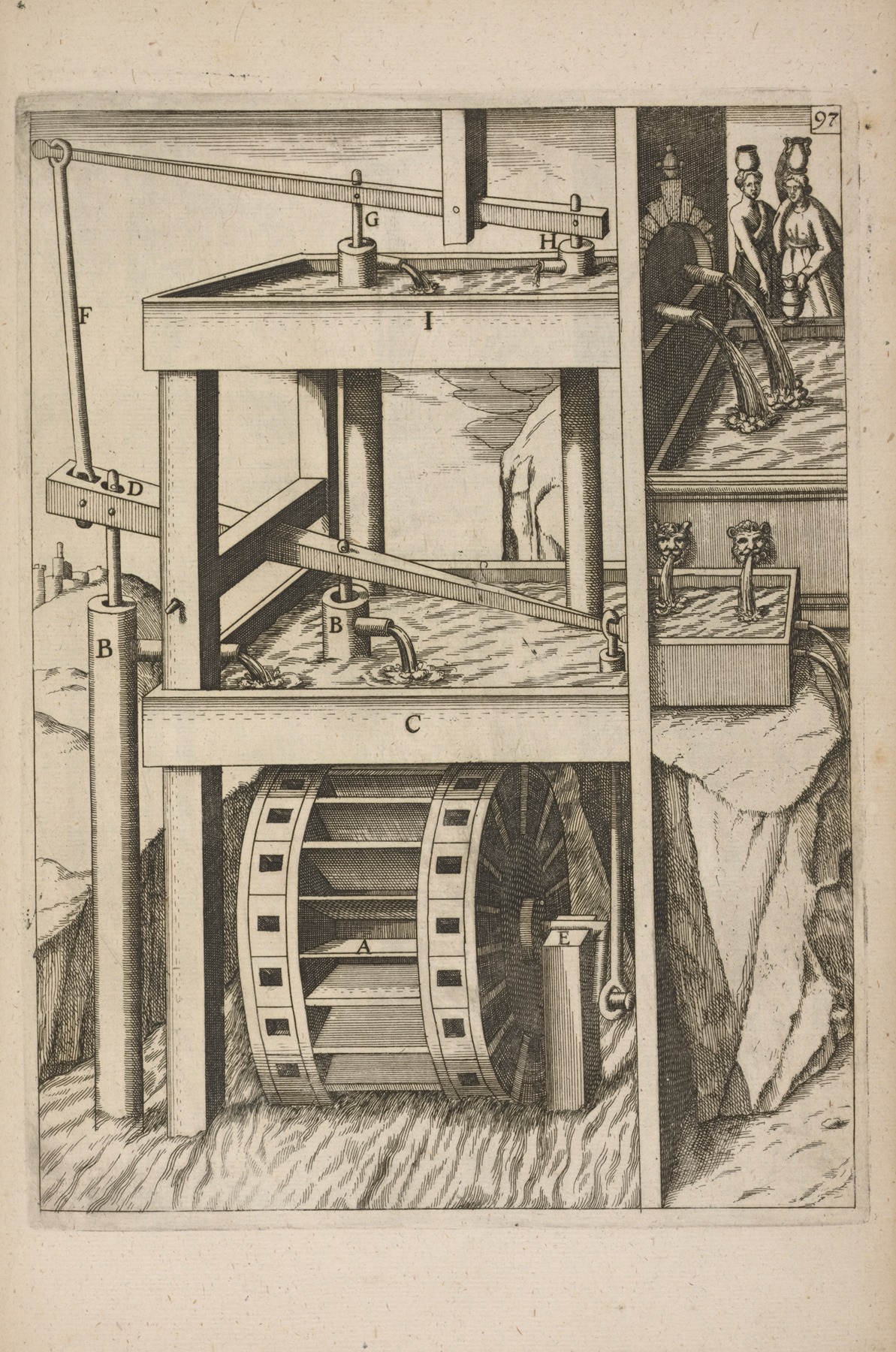 Georg Andreas Böckler - Fig. XCVII. Antlergon, quadruplex.