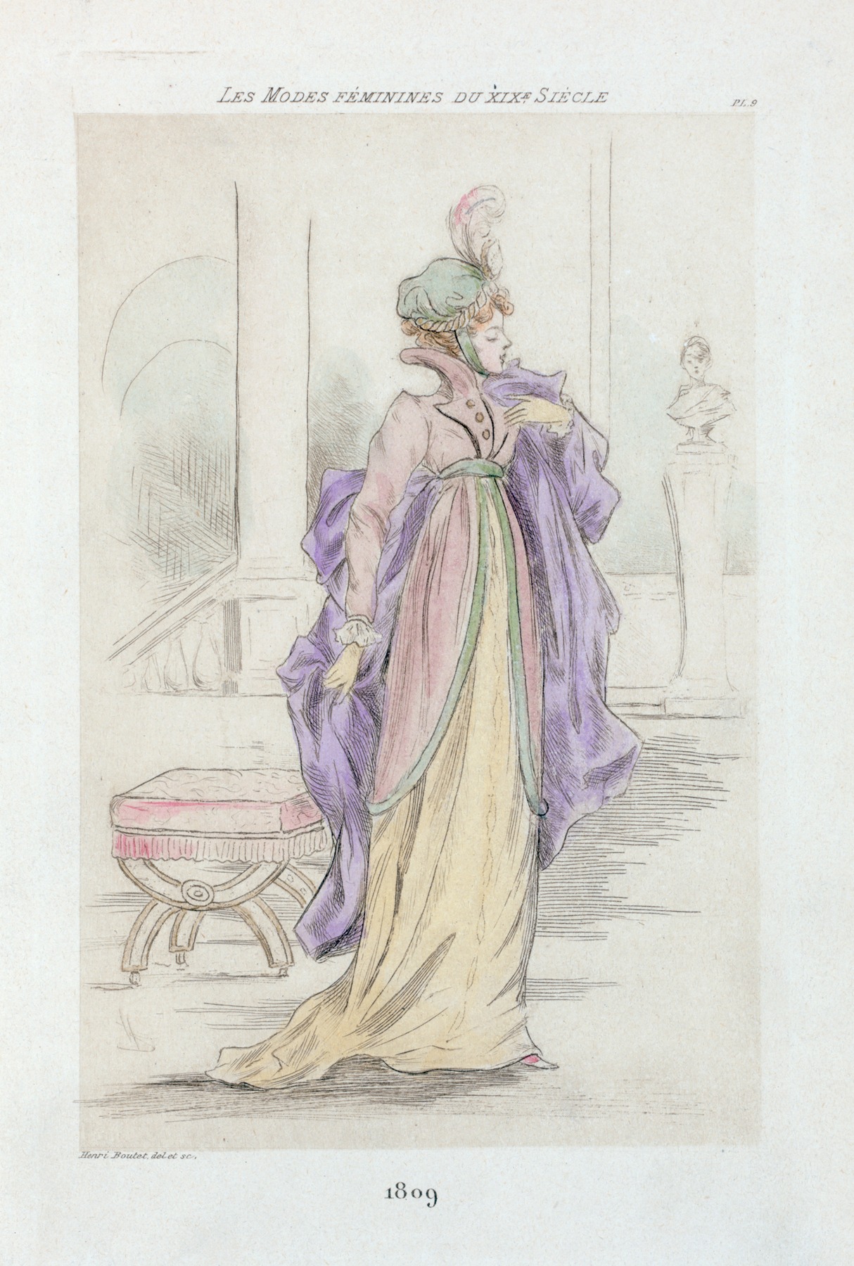 Henri Boutet - 1809 [Women’s fashion in nineteenth-century Paris]