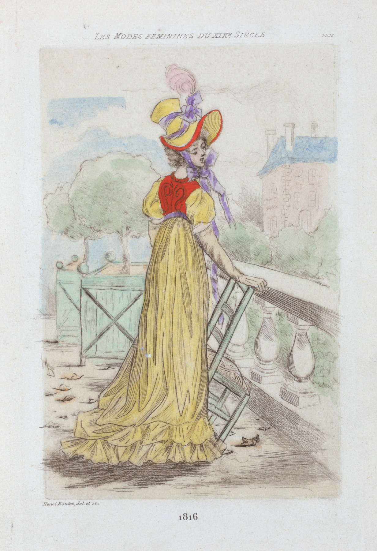 Henri Boutet - 1815 [Women’s fashion in nineteenth-century Paris]