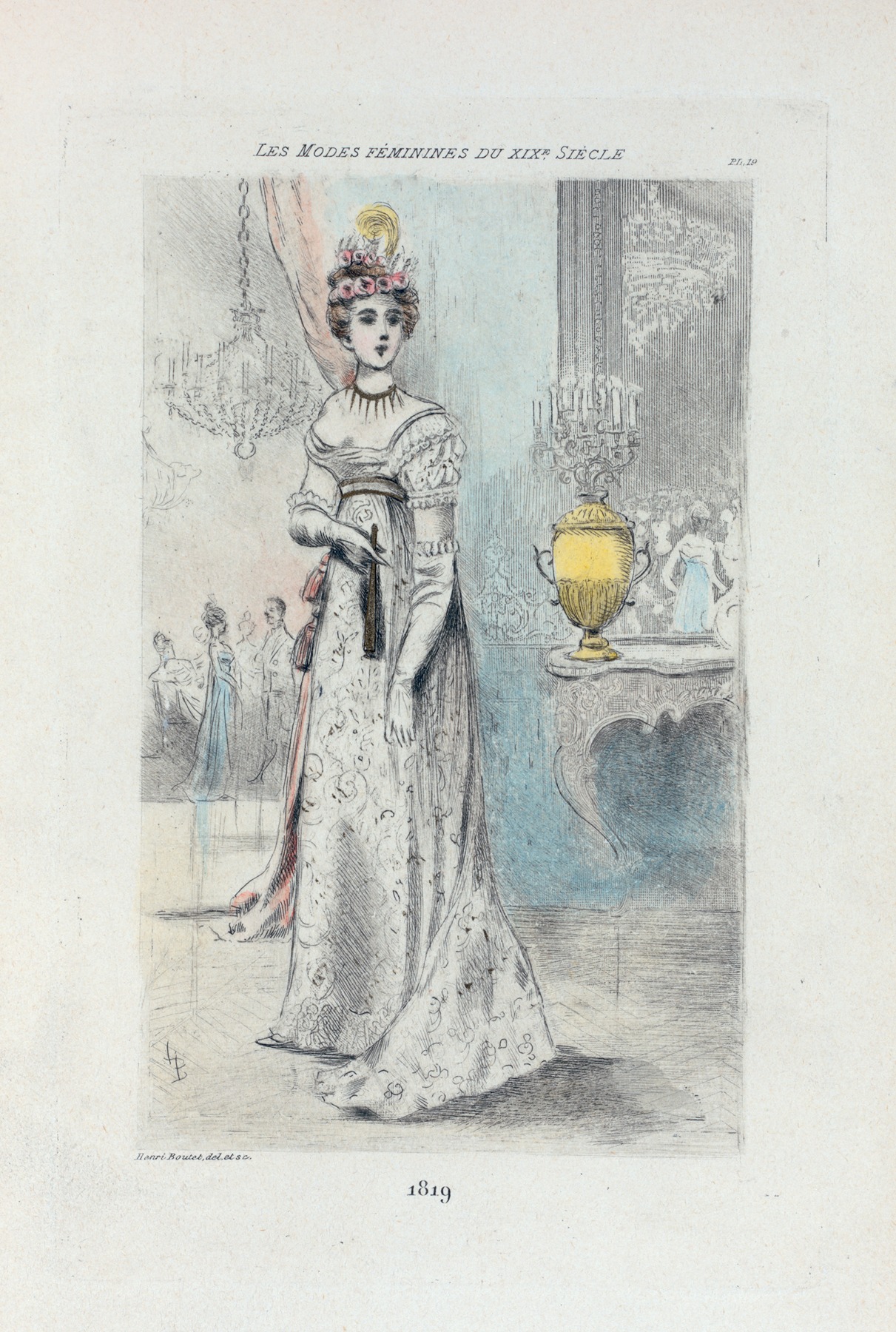Henri Boutet - 1819 [Women’s fashion in nineteenth-century Paris]