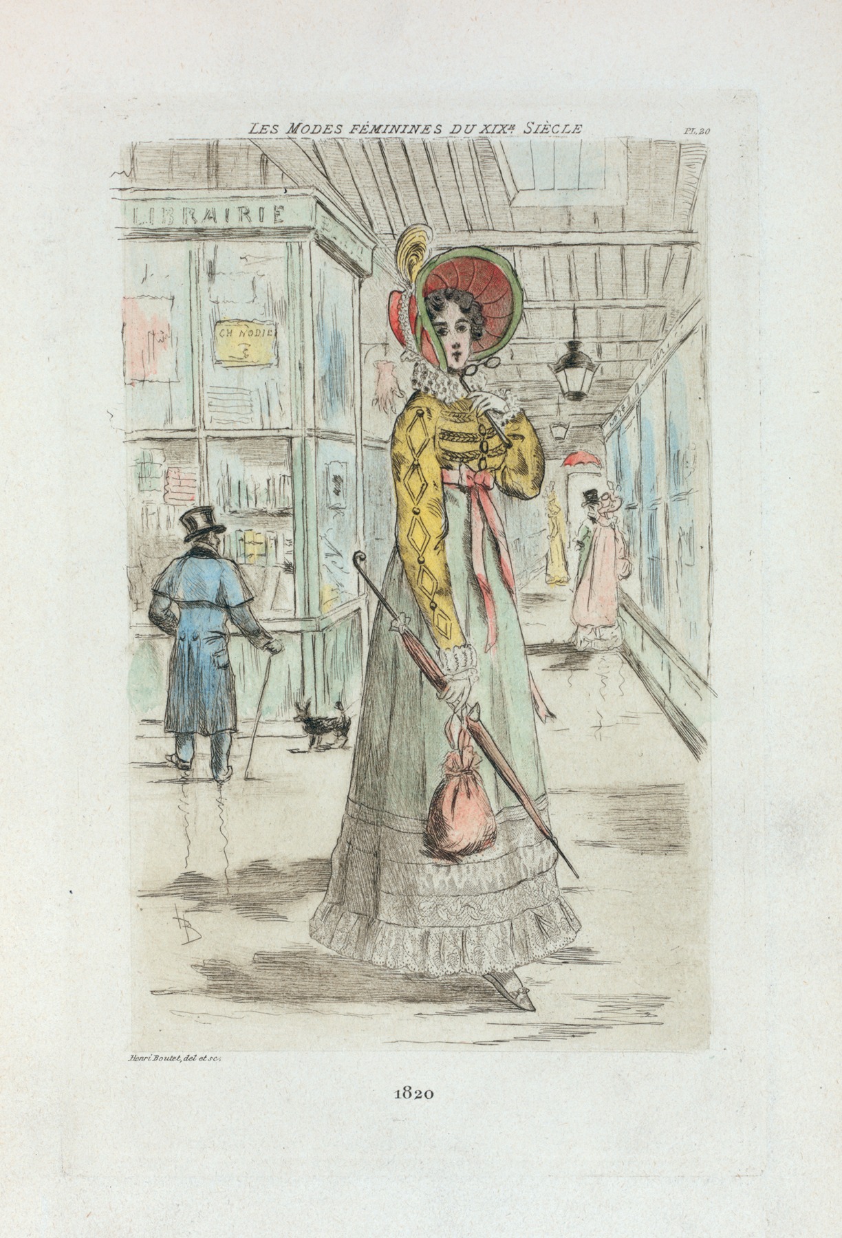 Henri Boutet - 1820 [Women’s fashion in nineteenth-century Paris]