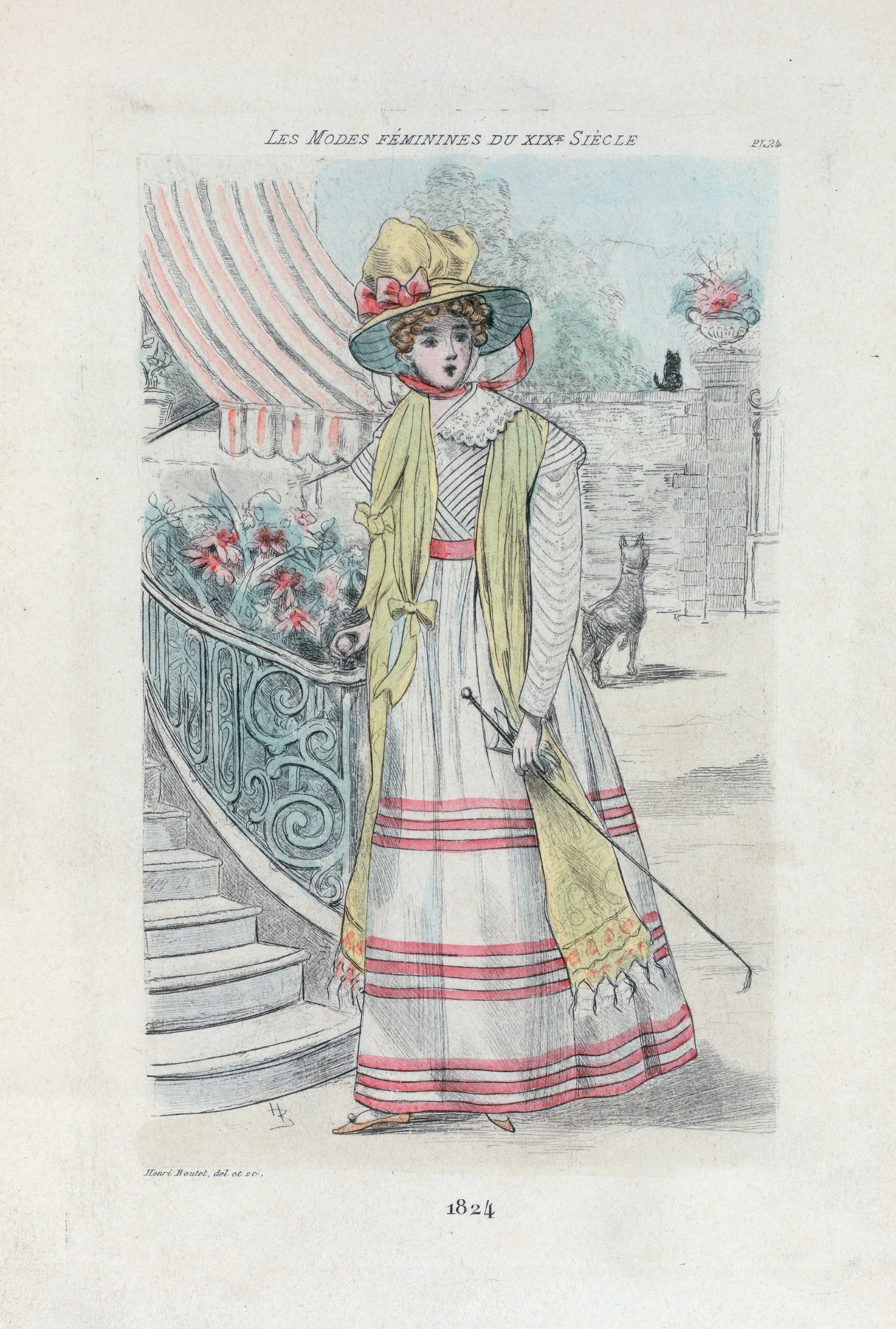 Henri Boutet - 1824 [Women’s fashion in nineteenth-century Paris]