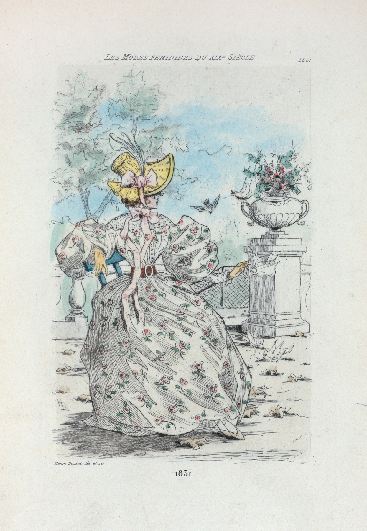 Henri Boutet - 1831 [Women’s fashion in nineteenth-century Paris]