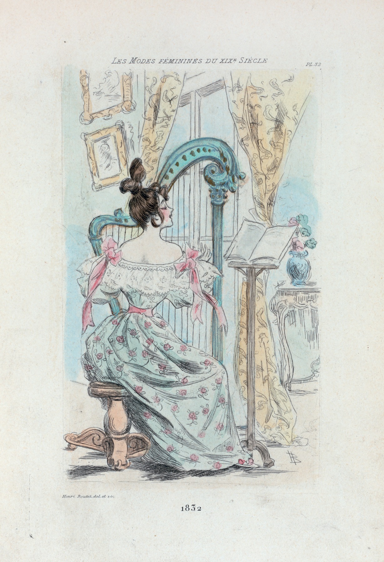 Henri Boutet - 1832 [Women’s fashion in nineteenth-century Paris]