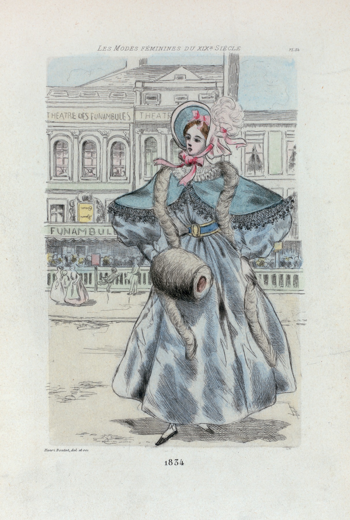 Henri Boutet - 1834 [Women’s fashion in nineteenth-century Paris]