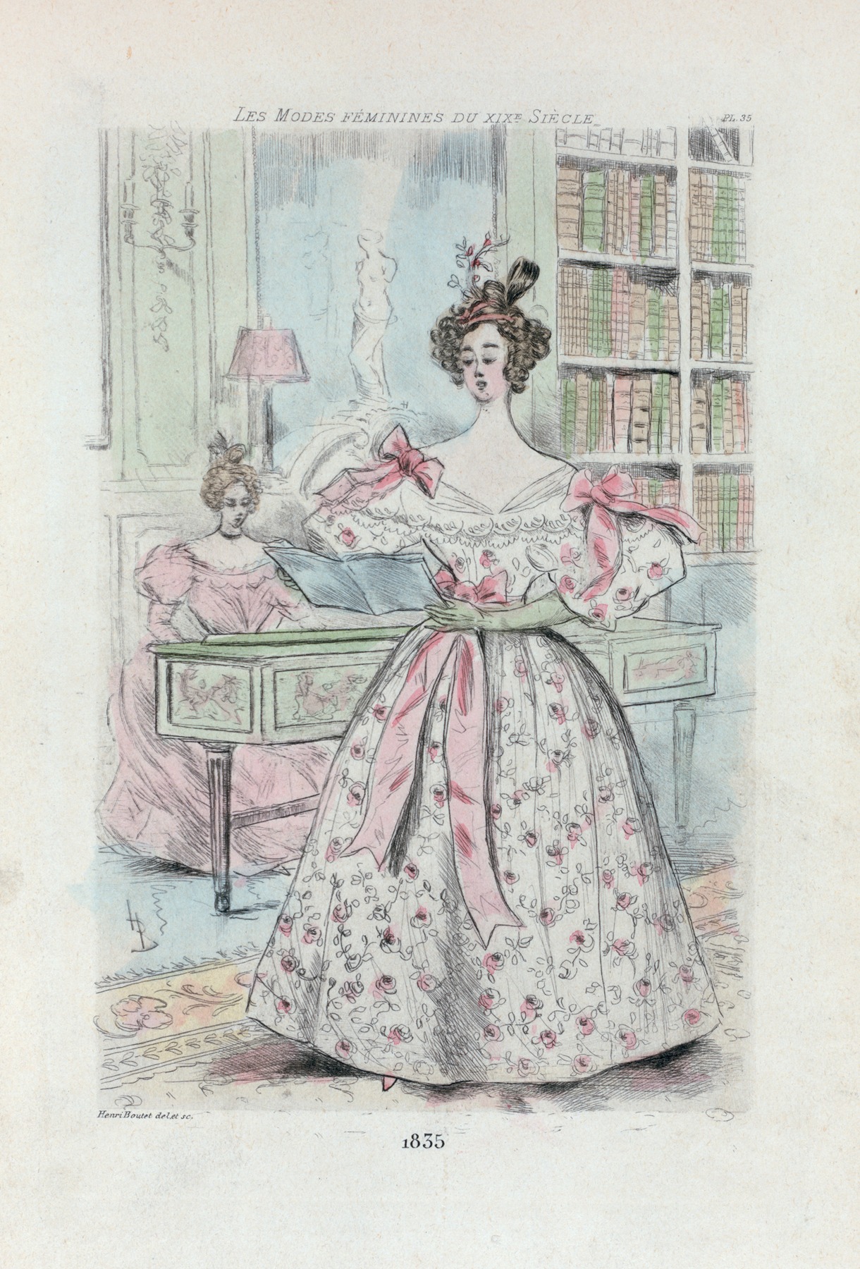 Henri Boutet - 1835 [Women’s fashion in nineteenth-century Paris]