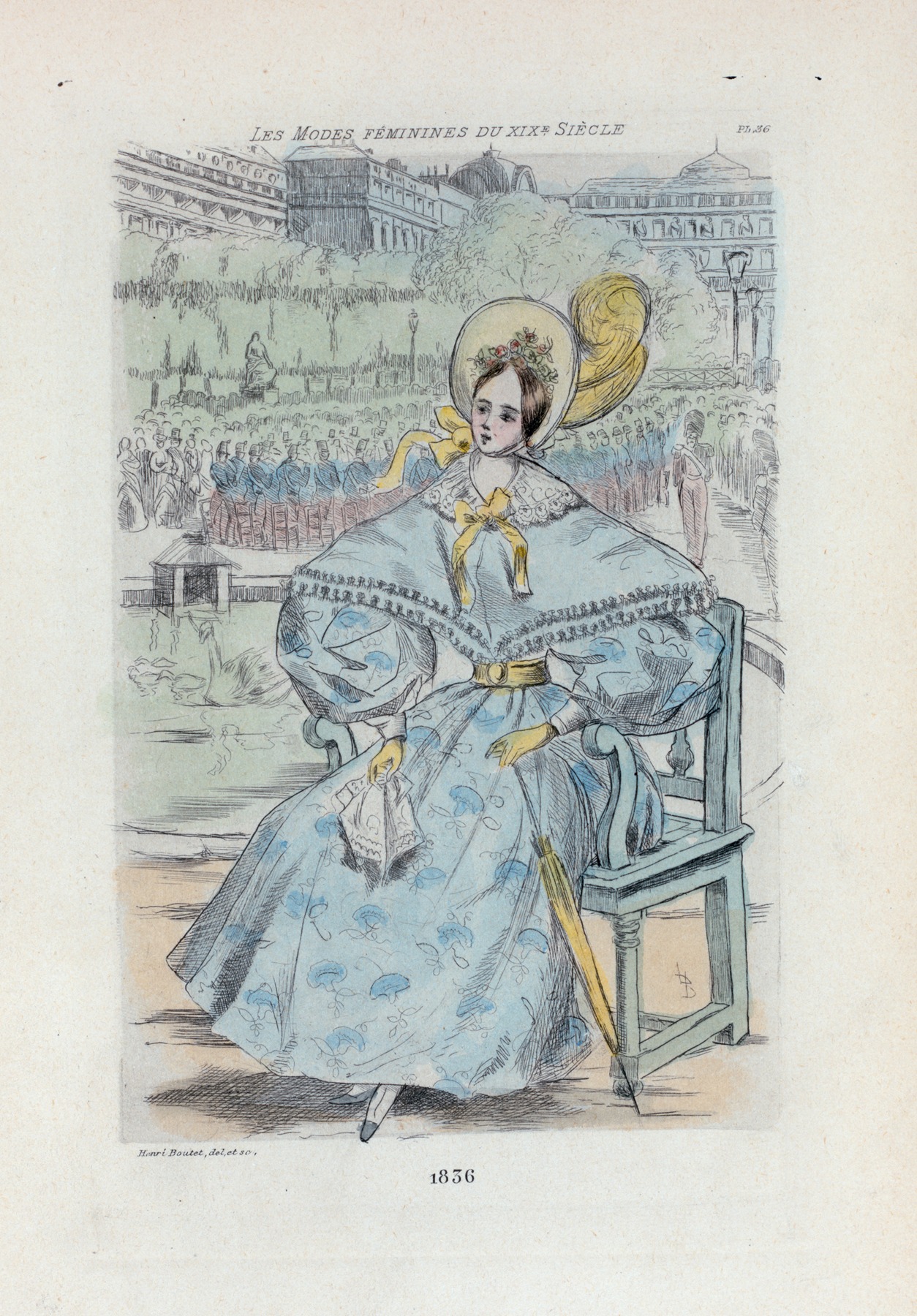 Henri Boutet - 1836 [Women’s fashion in nineteenth-century Paris]