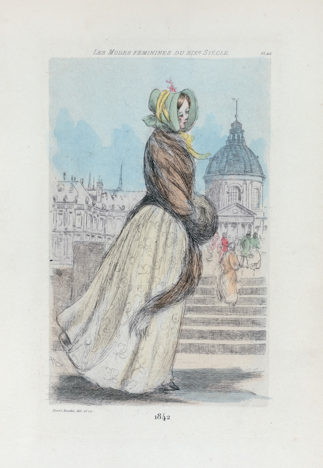 Henri Boutet - 1842 [Women’s fashion in nineteenth-century Paris]