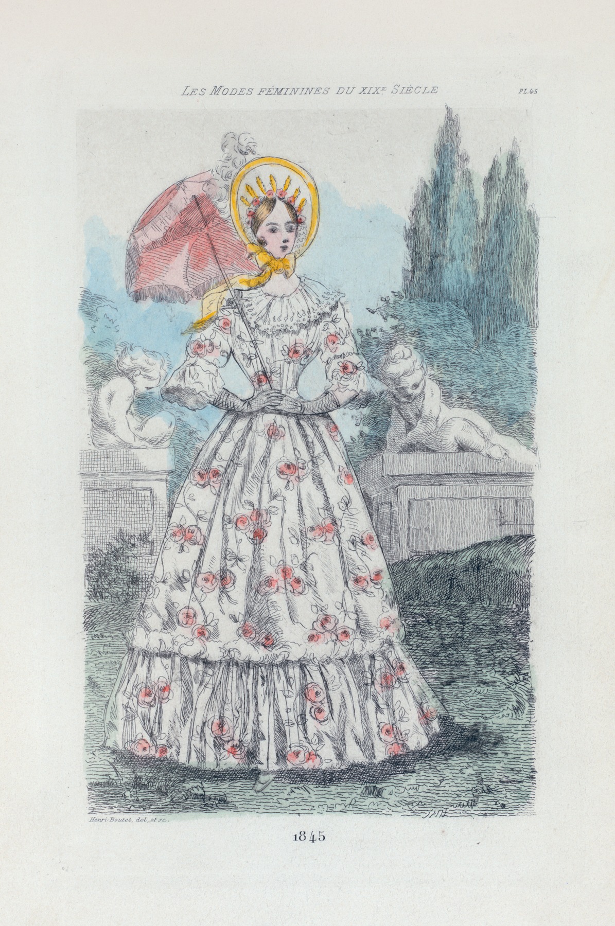 Henri Boutet - 1845 [Women’s fashion in nineteenth-century Paris]