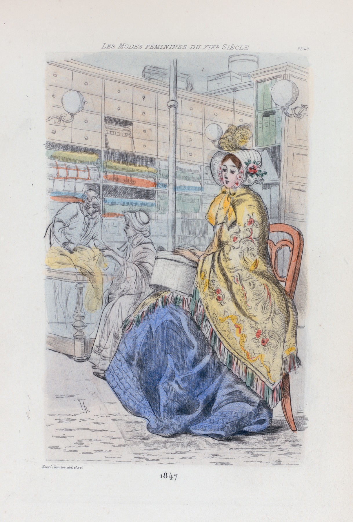 Henri Boutet - 1847 [Women’s fashion in nineteenth-century Paris]