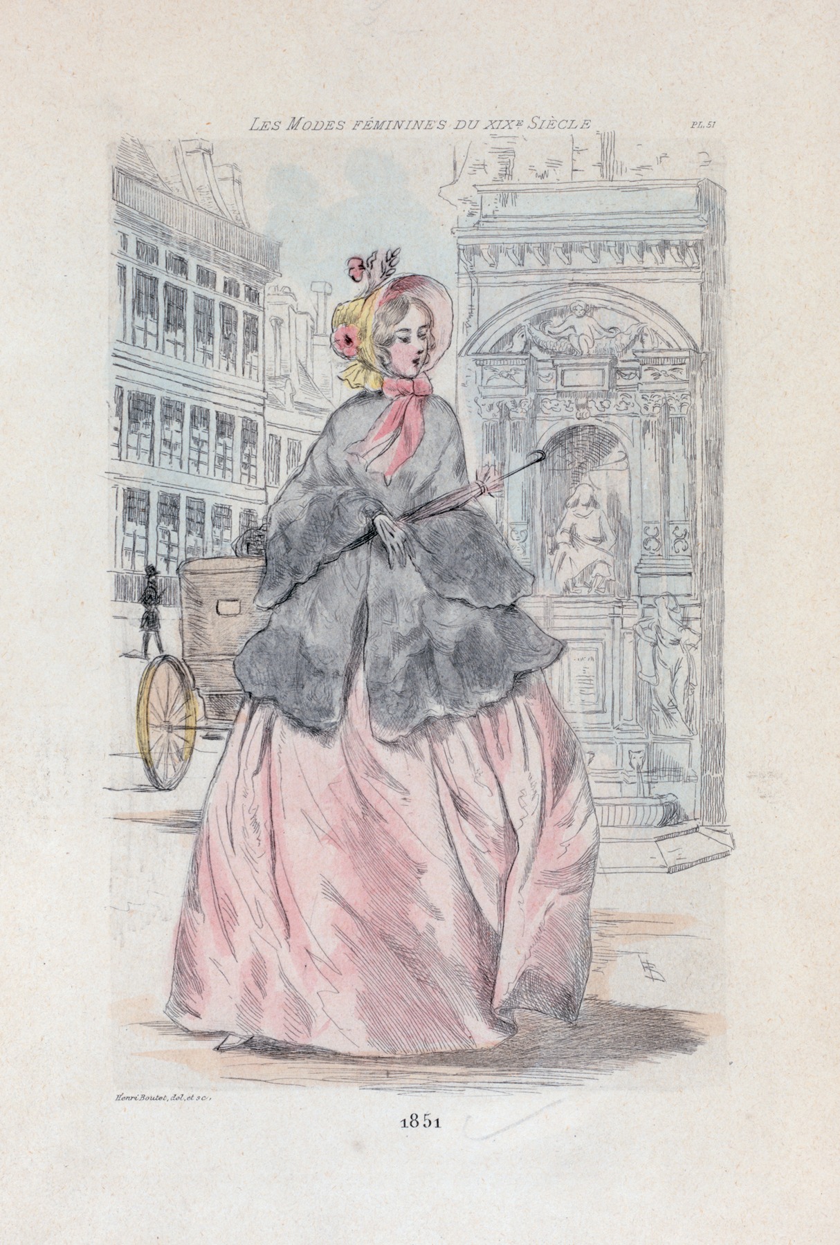 Henri Boutet - 1851 [Women’s fashion in nineteenth-century Paris]