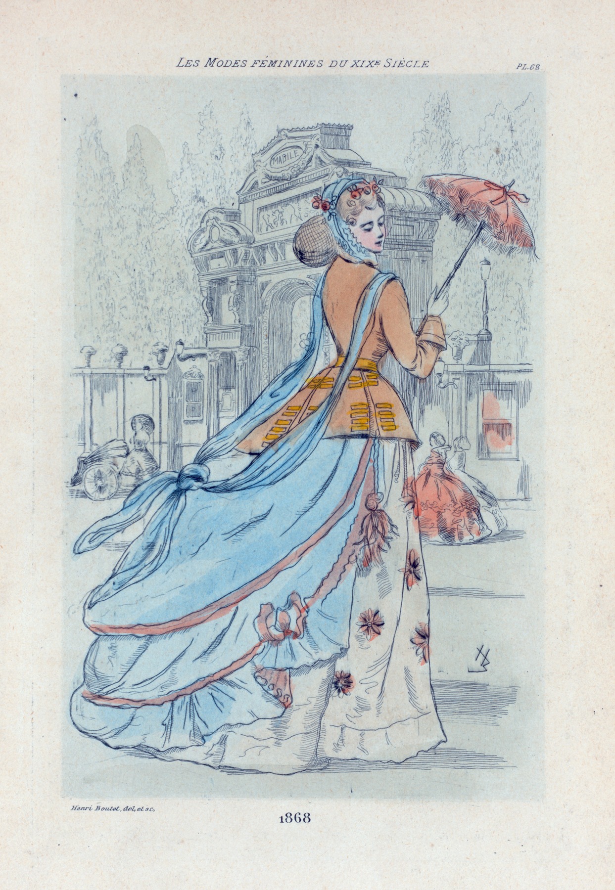 Henri Boutet - 1868 [Women’s fashion in nineteenth-century Paris]
