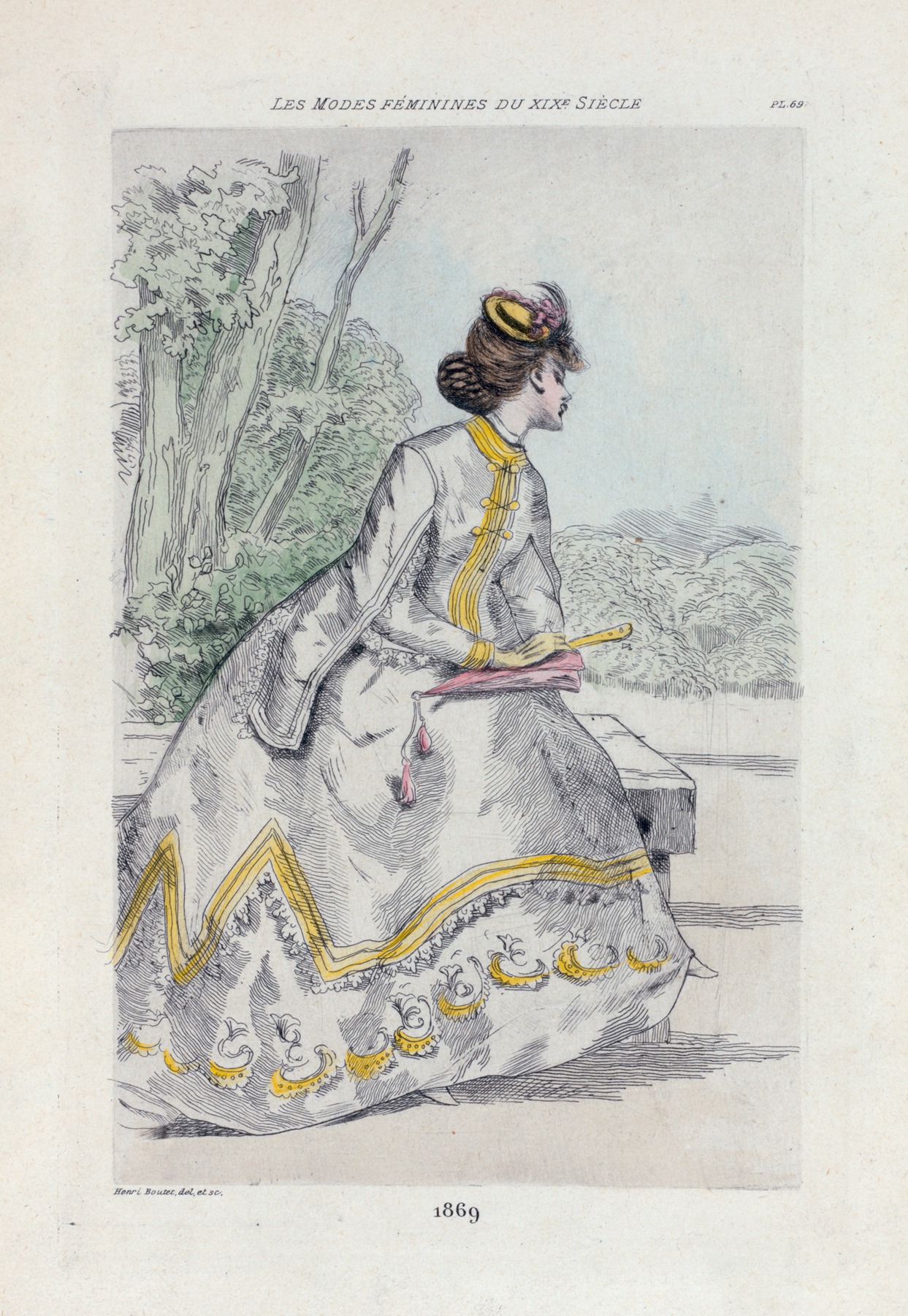 Henri Boutet - 1869 [Women’s fashion in nineteenth-century Paris]
