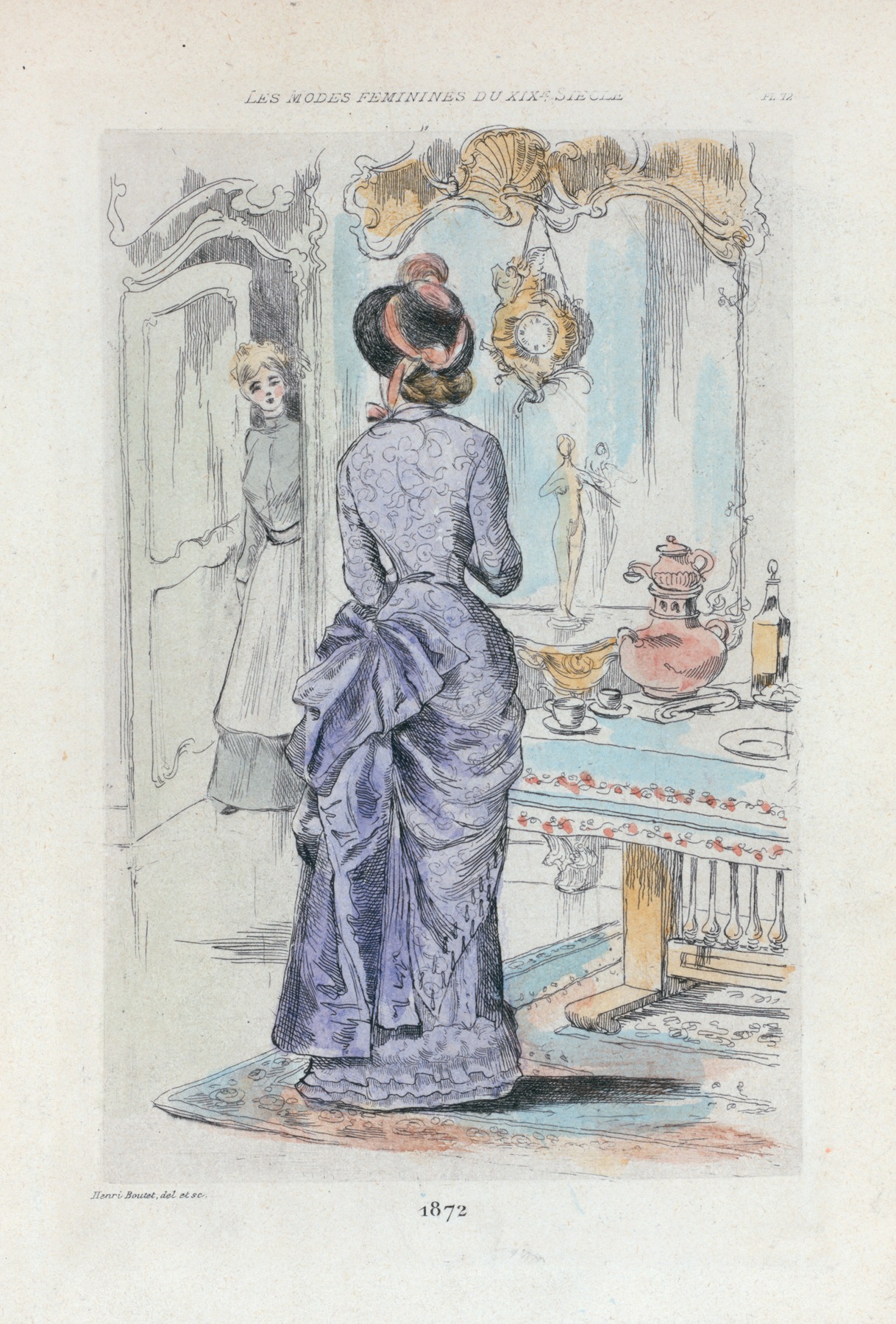 Henri Boutet - 1872 [Women’s fashion in nineteenth-century Paris]