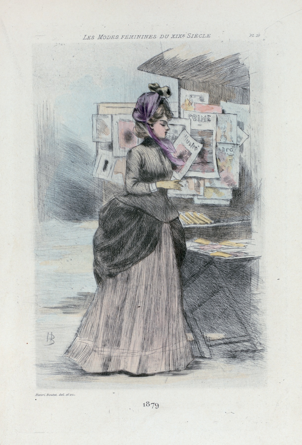 Henri Boutet - 1879 [Women’s fashion in nineteenth-century Paris]