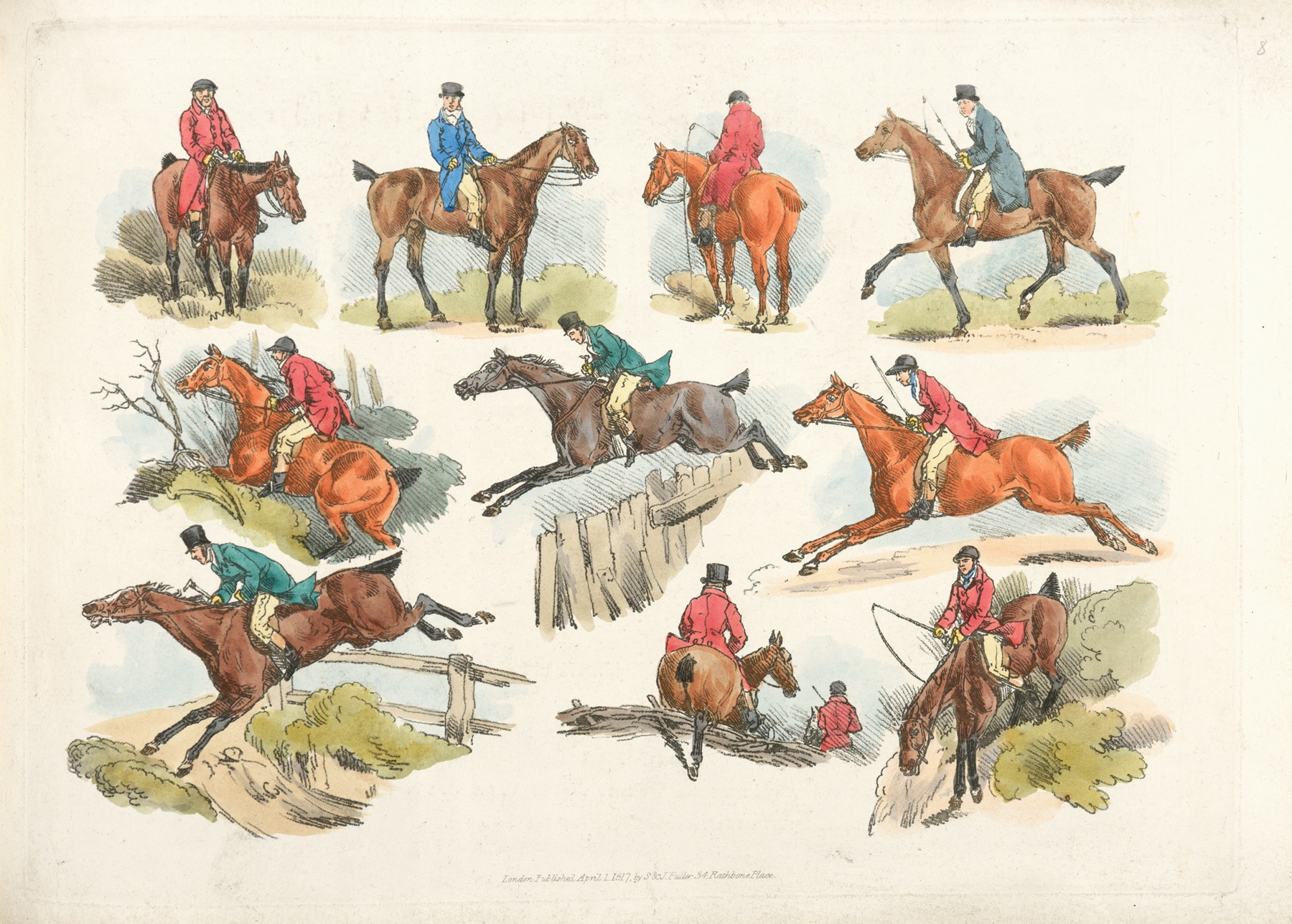 Henry Thomas Alken - Mounted sportsmen