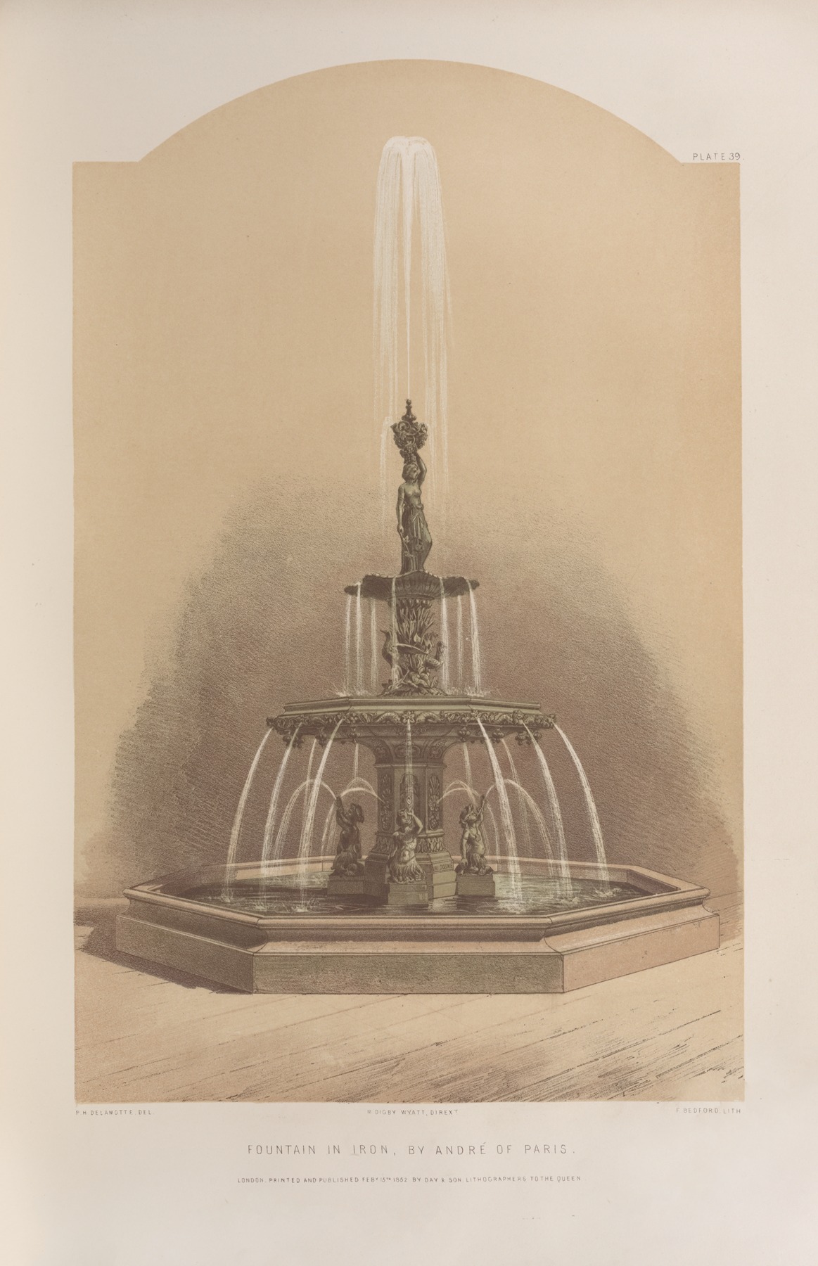 Matthew Digby Wyatt - Fountain in iron