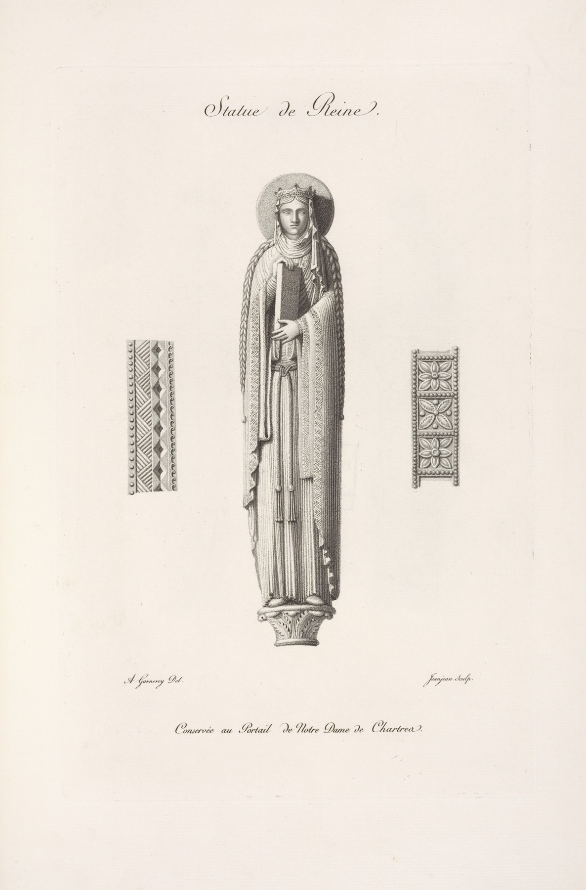 Nicolas Xavier Willemin - Statue de reine.