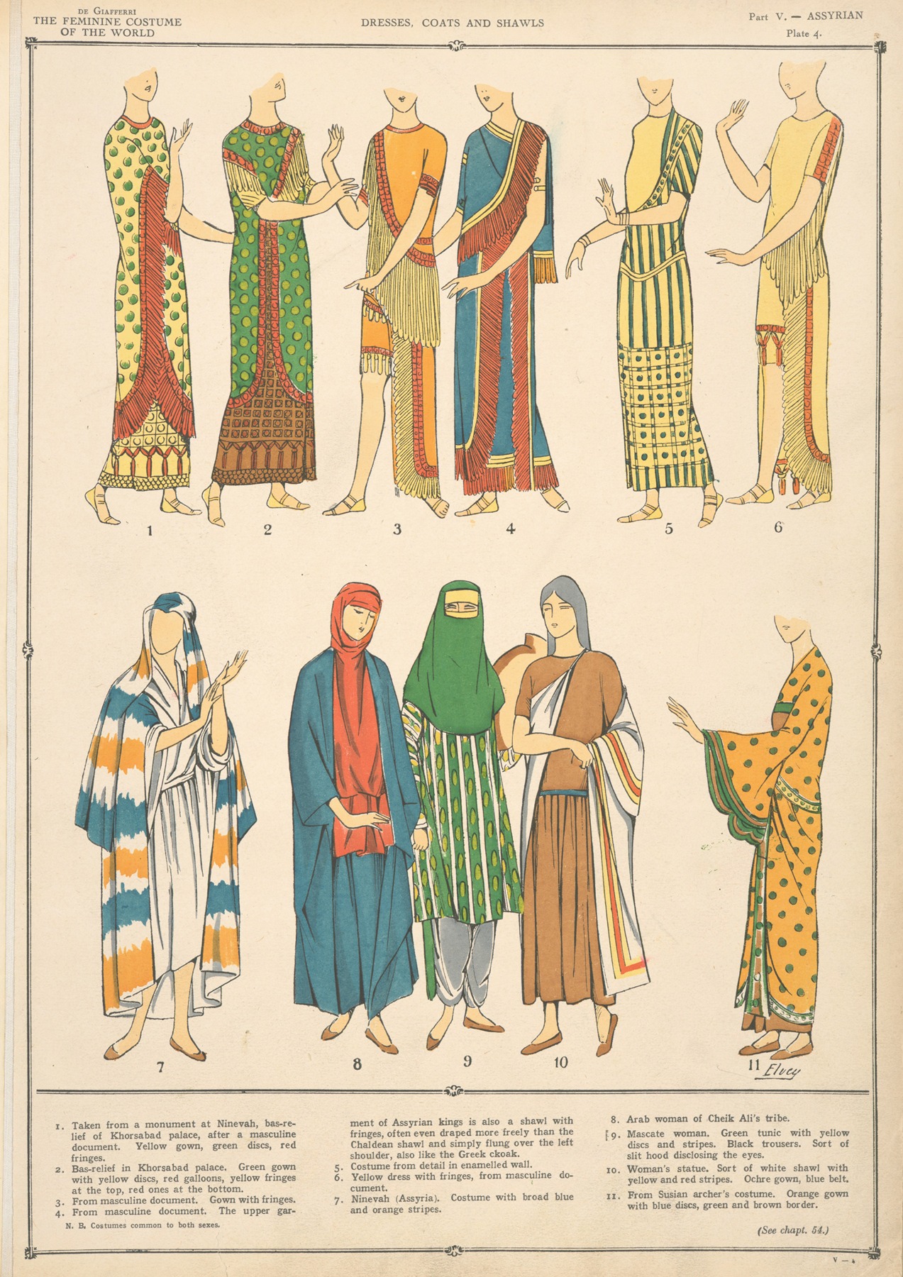 Paul Louis de Giafferri - Assyrian – Dresses, coats and shawls