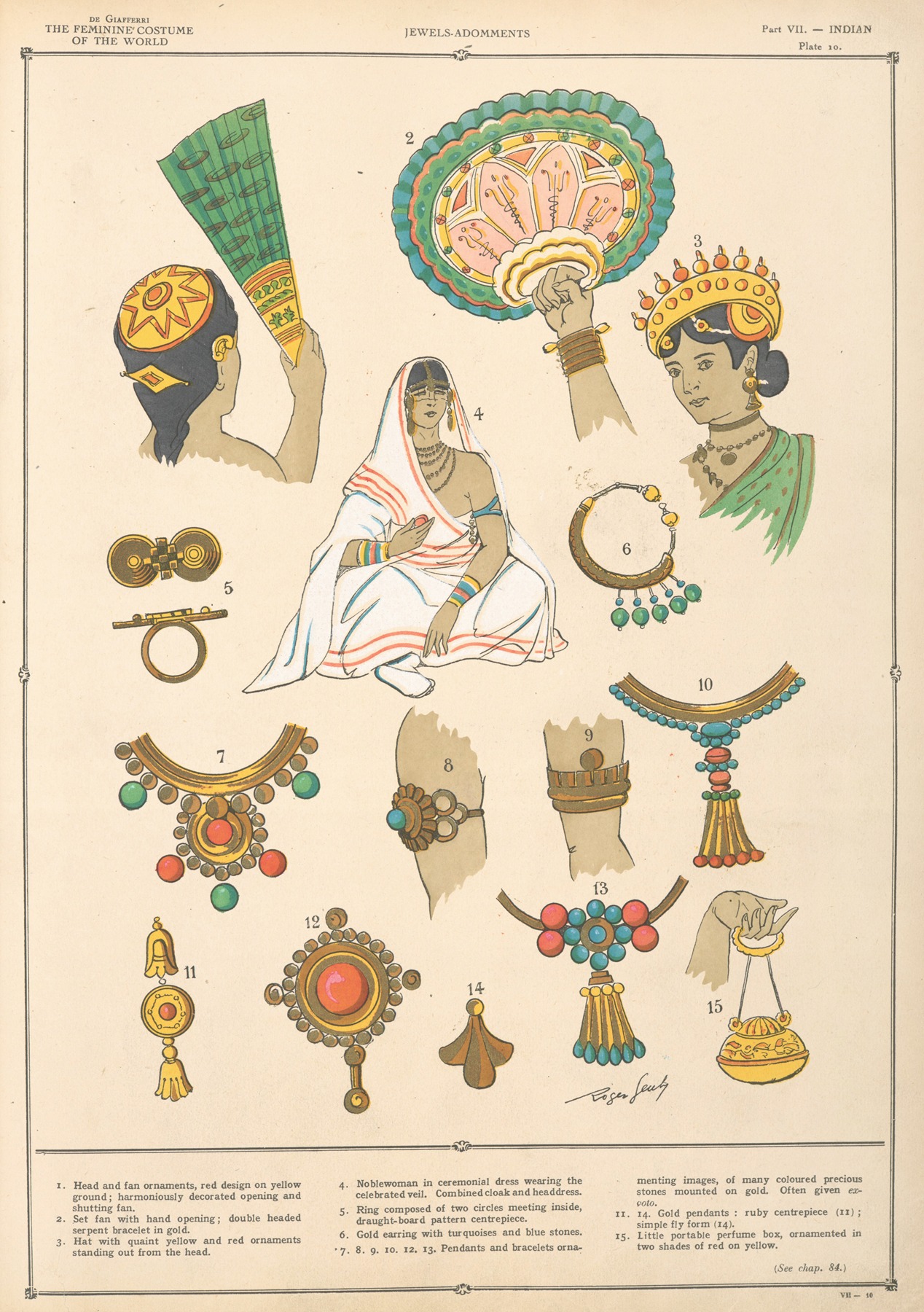 Paul Louis de Giafferri - India – Jewels, adomments