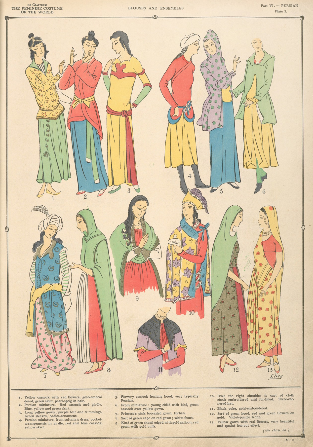 Paul Louis de Giafferri - Persian – Blouses and ensembles