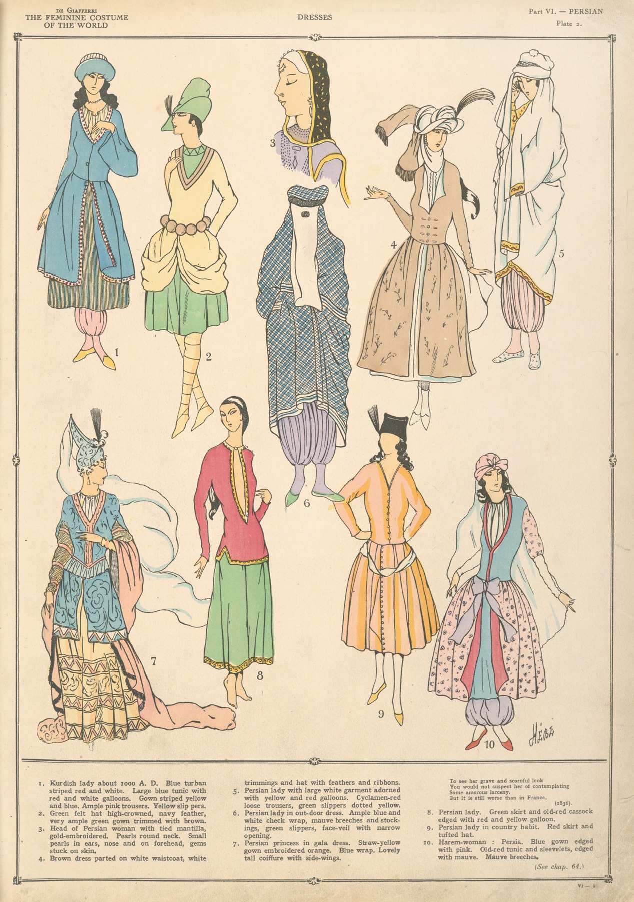 Paul Louis de Giafferri - Persian – Dresses