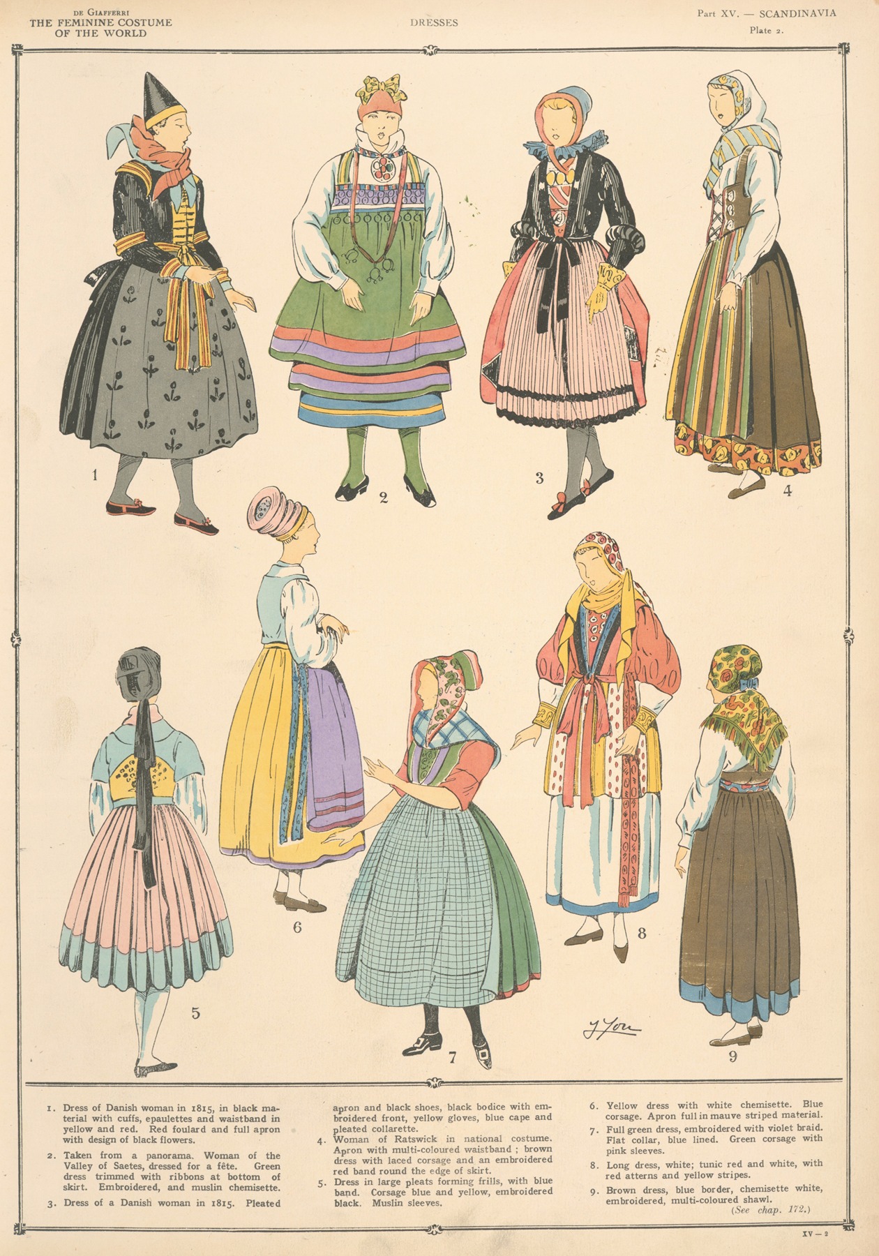 Paul Louis de Giafferri - Scandinavia – Dresses