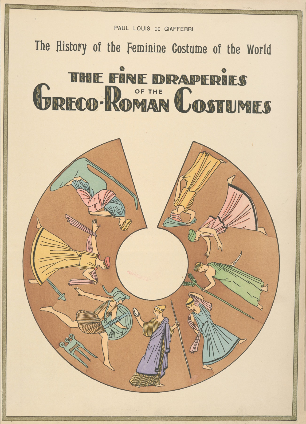 Paul Louis de Giafferri - The fine draperies of the Greco-Roman costumes