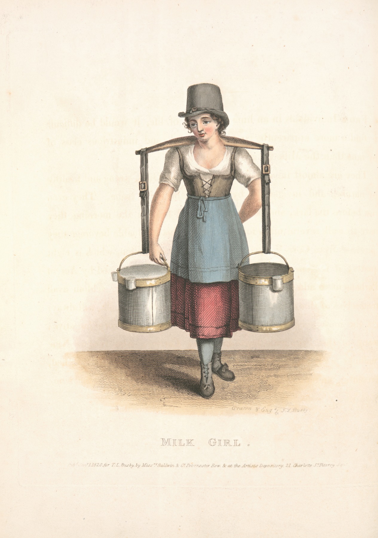 Thomas Lord Busby - Milk girl