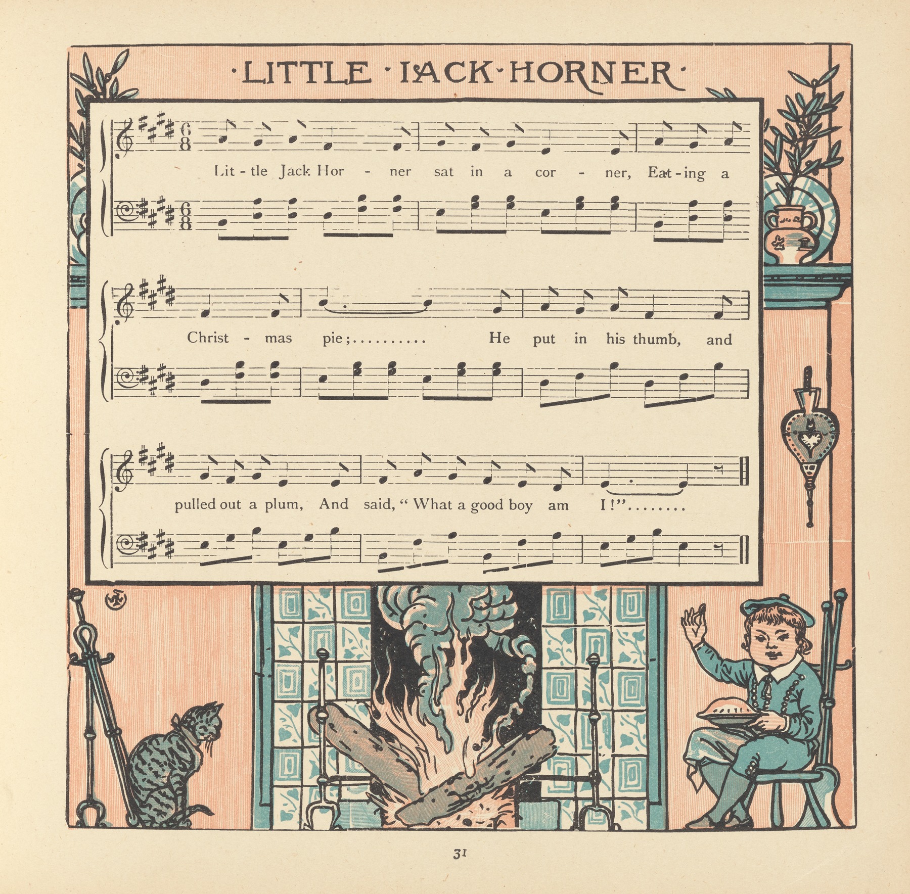 Walter Crane - Little Jack Horner