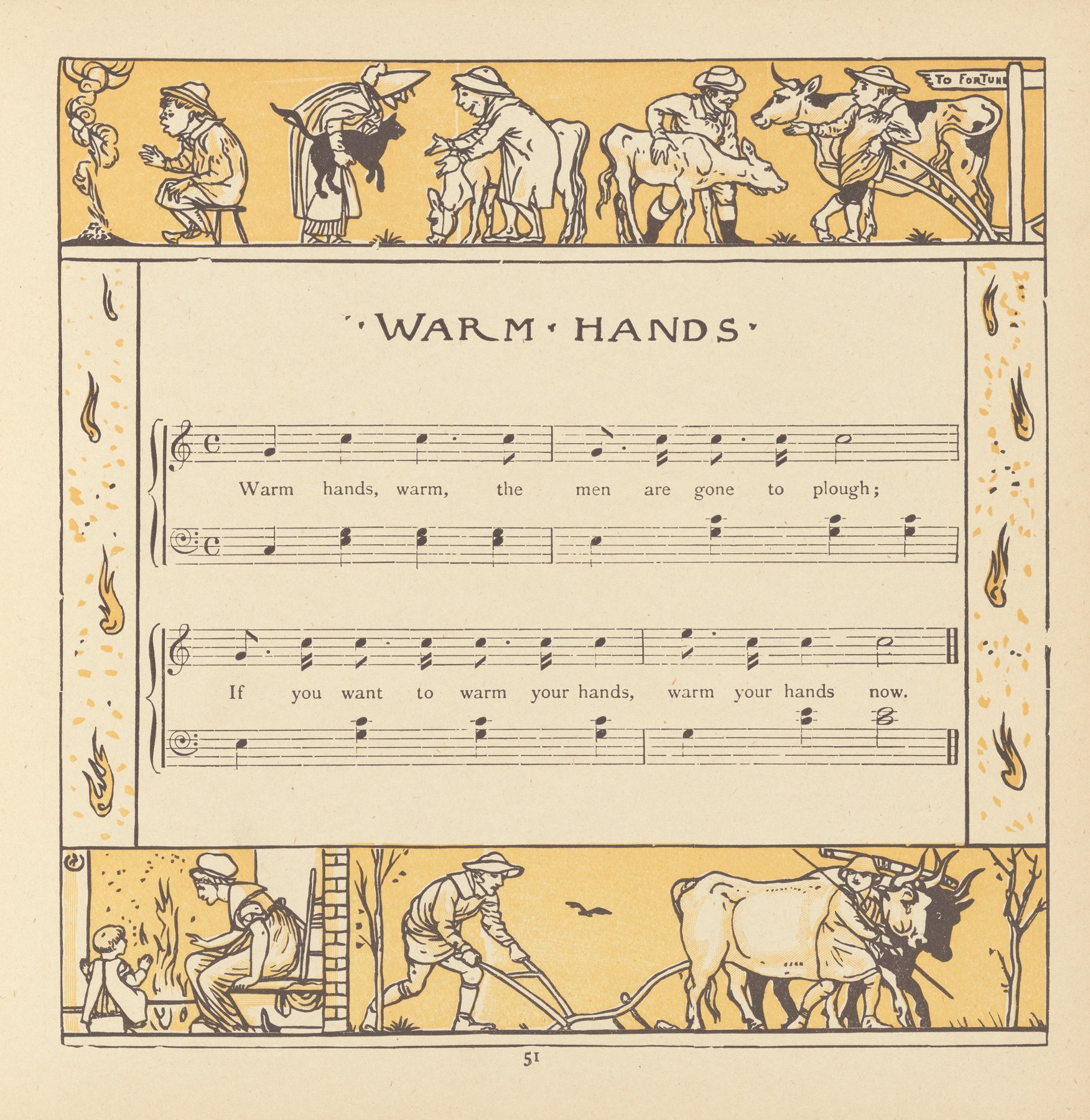 Walter Crane - Warm Hands