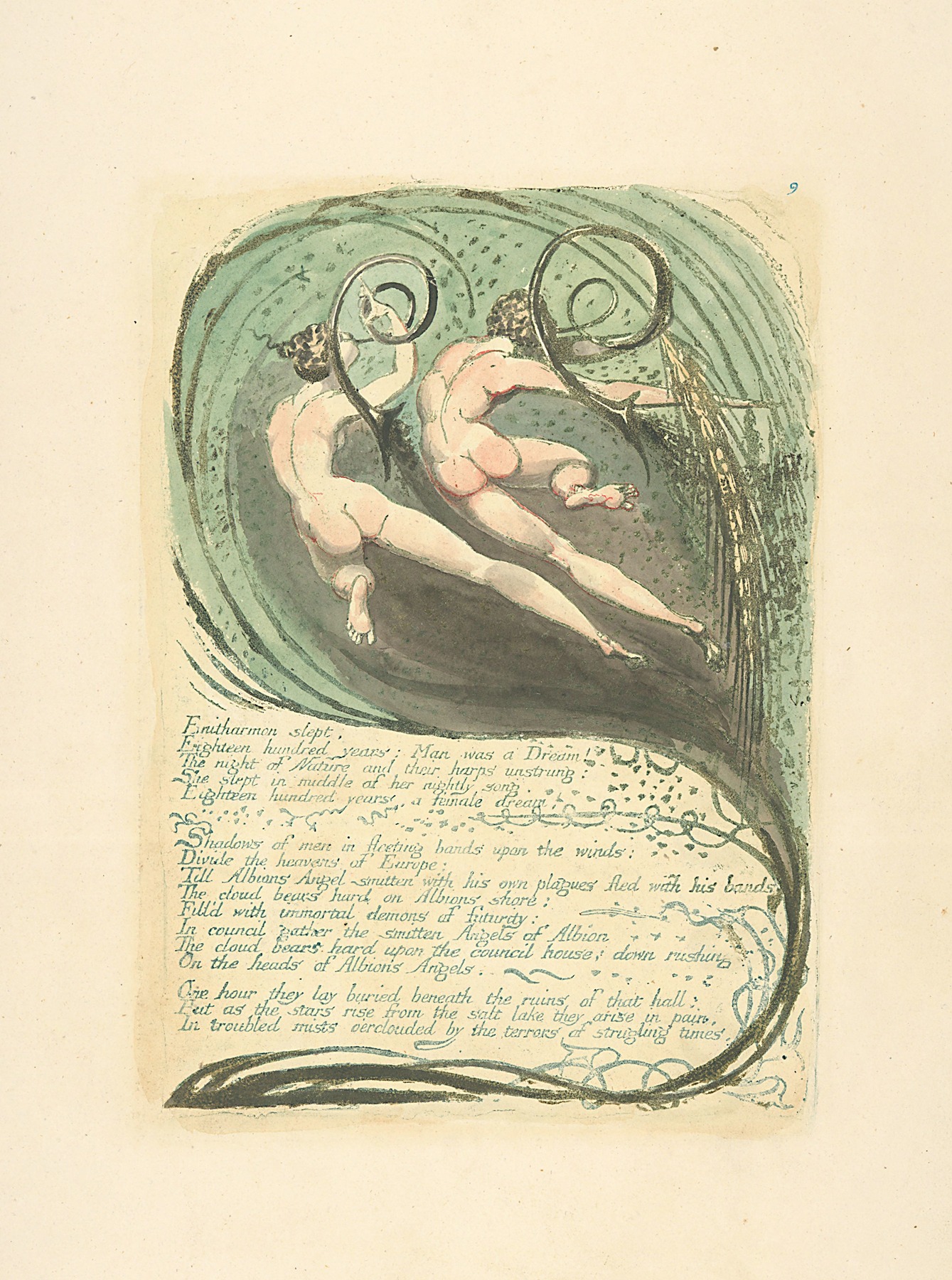 William Blake - Enitharmon slept,…