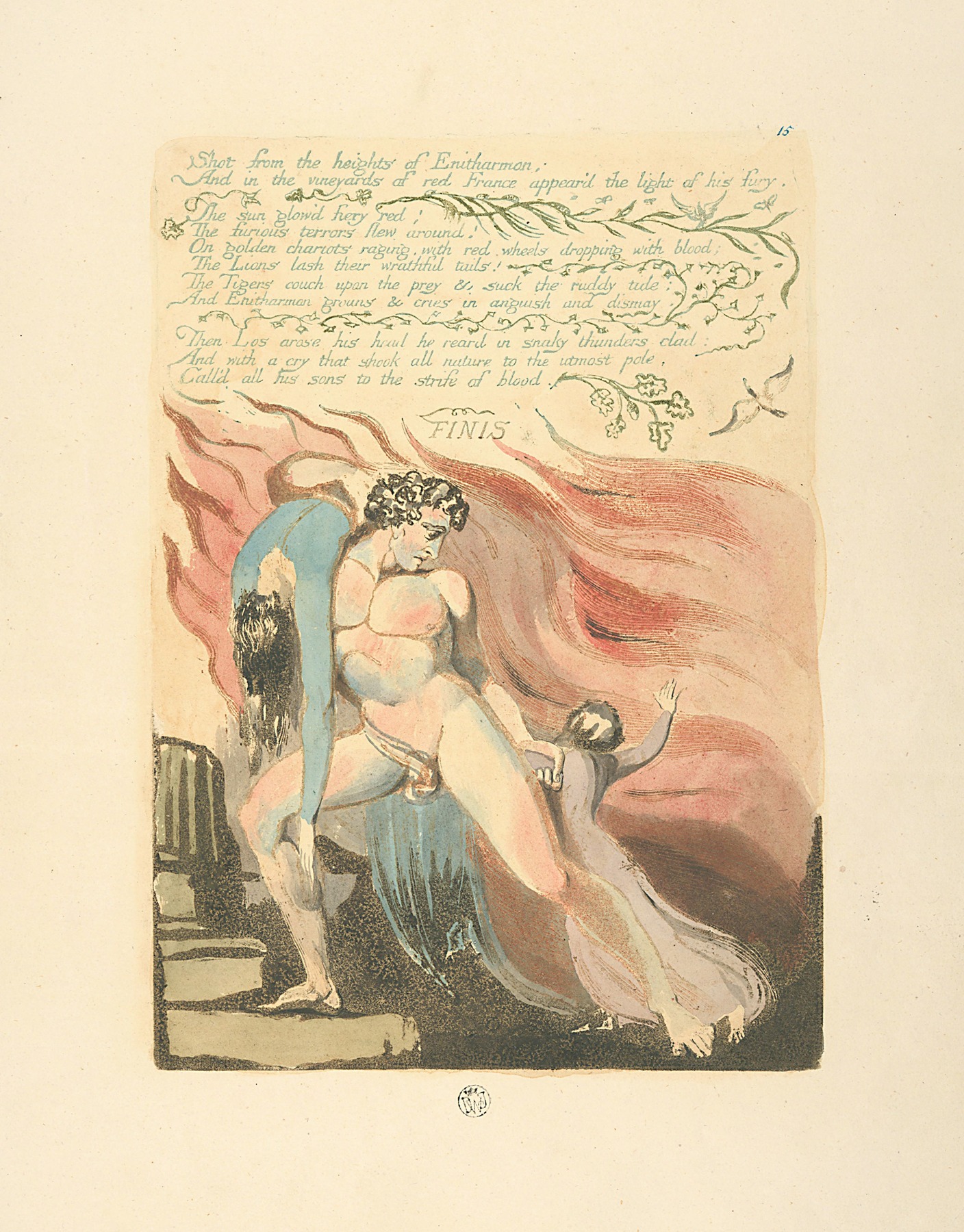 William Blake - Shot from the heights…