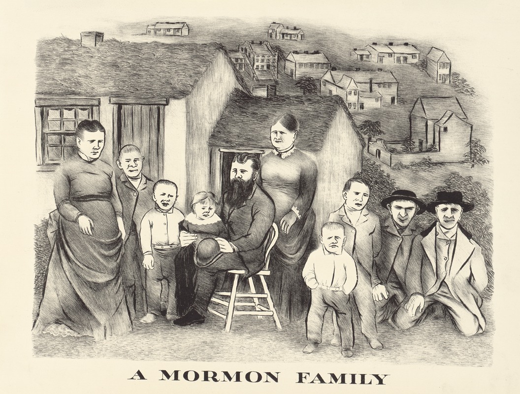 Bernarda Bryson - A Mormon family