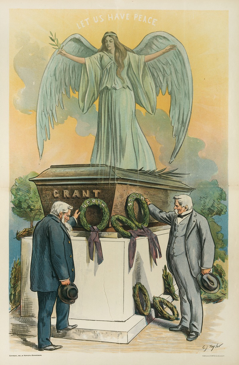 Charles Jay Taylor - In memory of the Grant monument dedication, April 27th, 1897