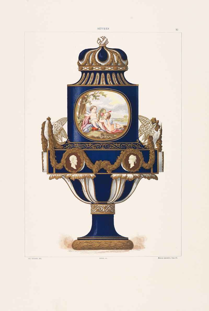 Edouard Garnier - Porcelaine tendre de Sèvres