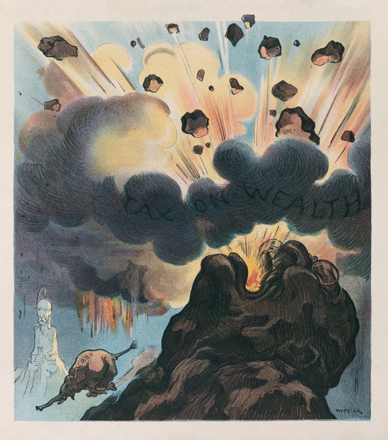 Udo Keppler - An eruption of Mount Teddy