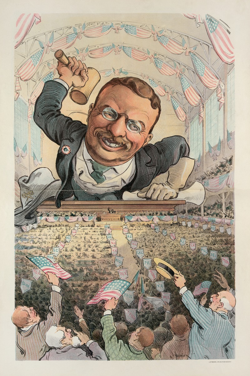 Udo Keppler - Chicago, June 21, 1904 – ‘All in favor of the nomination will say aye!’