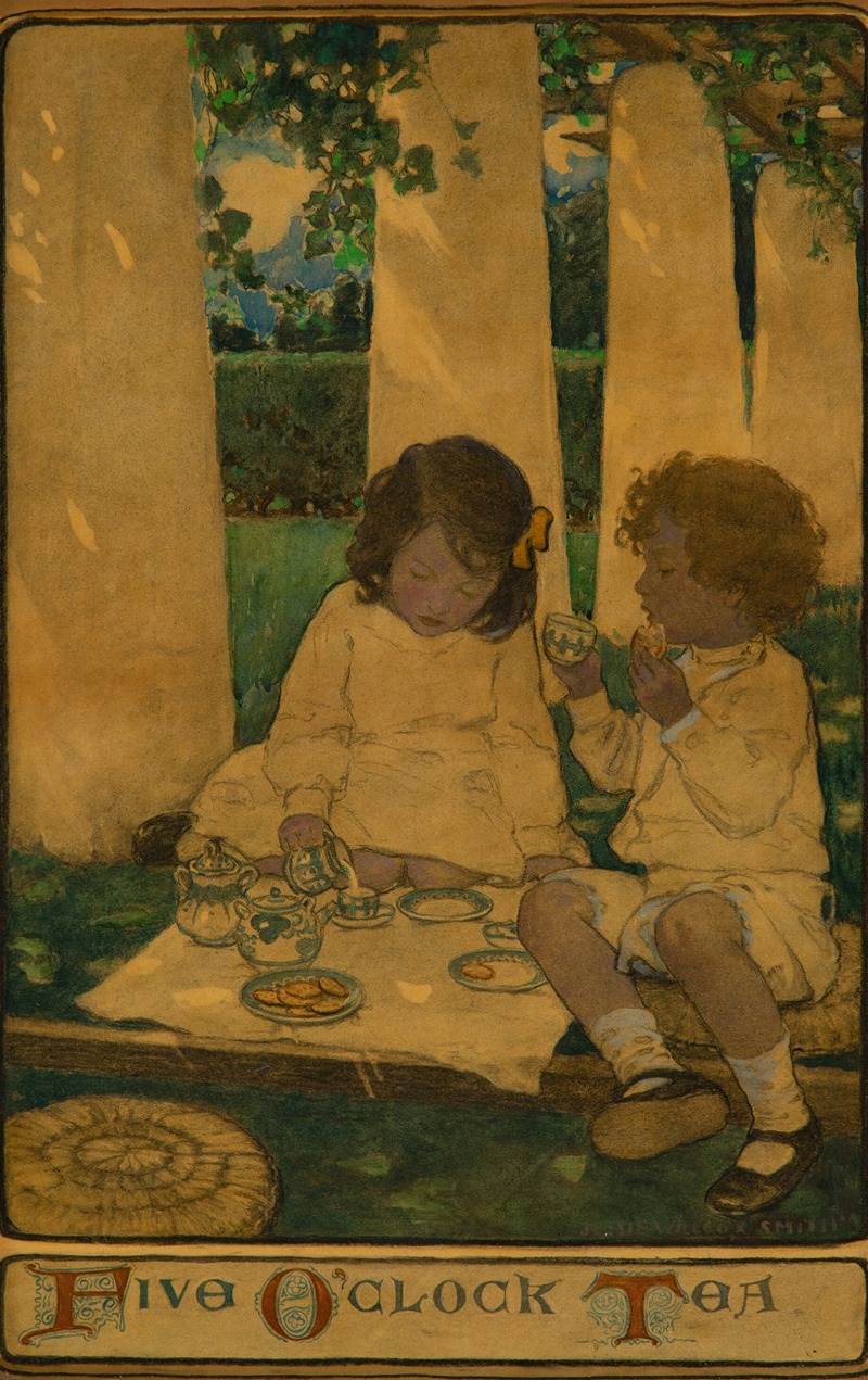 Jessie Willcox Smith - Five O’clock Tea