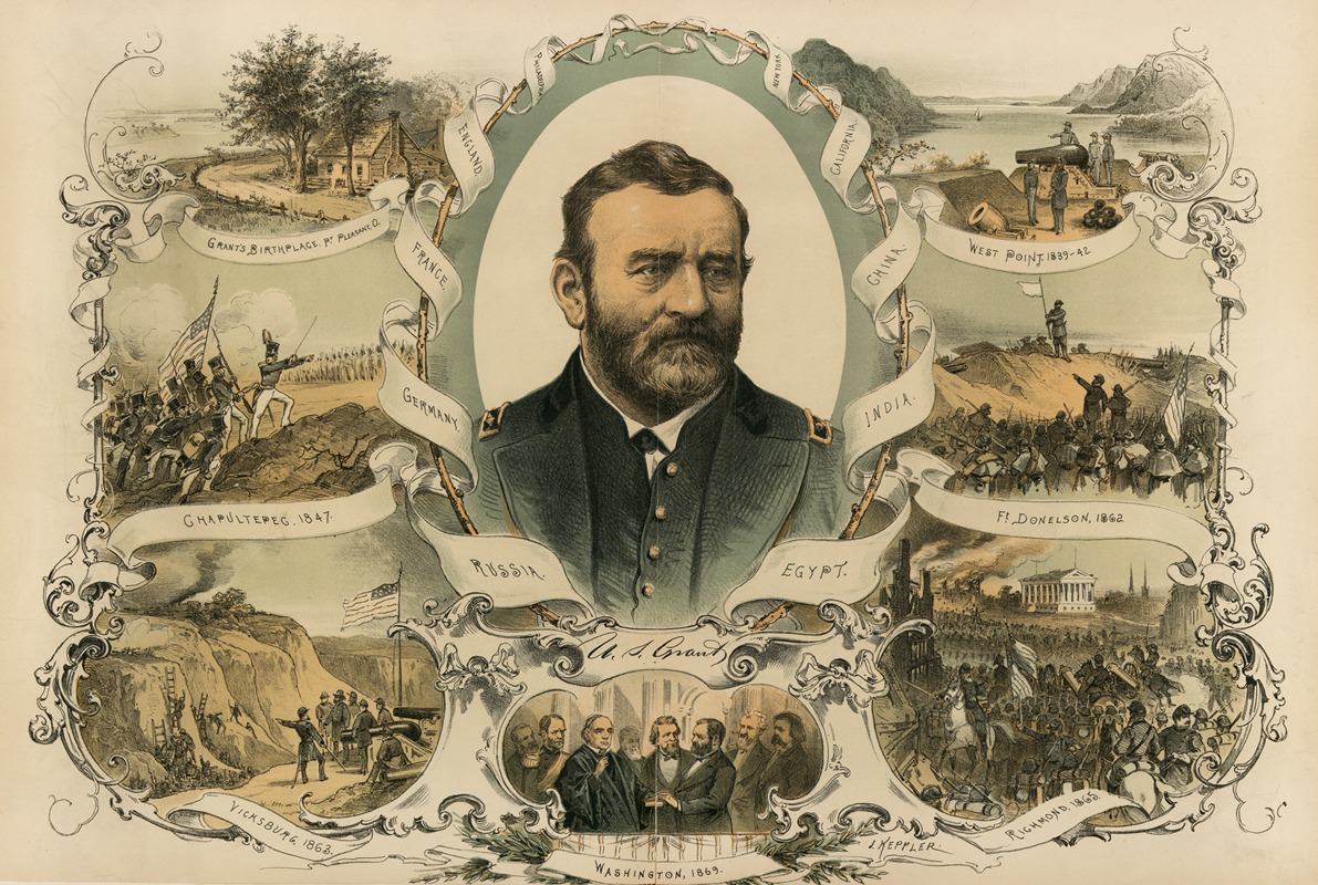 Joseph Ferdinand Keppler - U.S. Grant