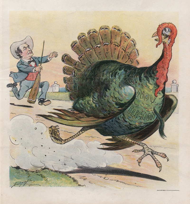 Louis Dalrymple - Bryan’s thanksgiving