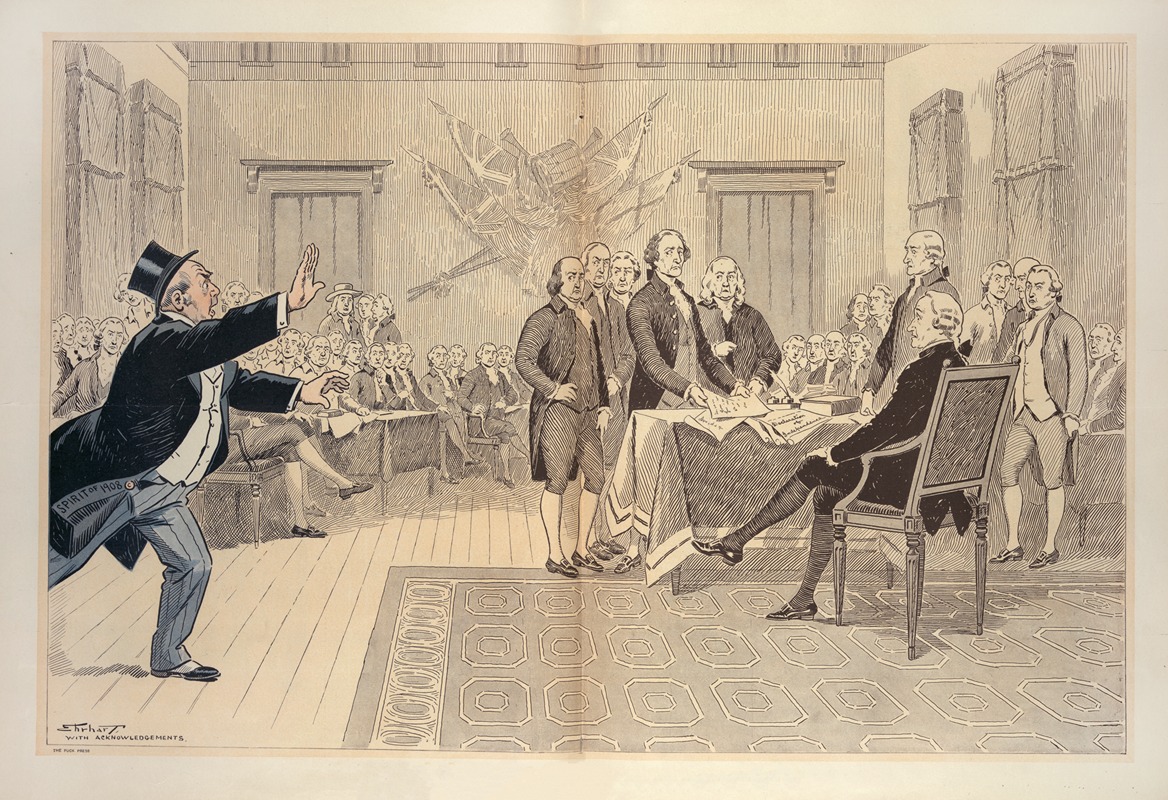 Samuel Ehrhart - Don’t sign that declaration, gentlemen! You’ll hurt business!