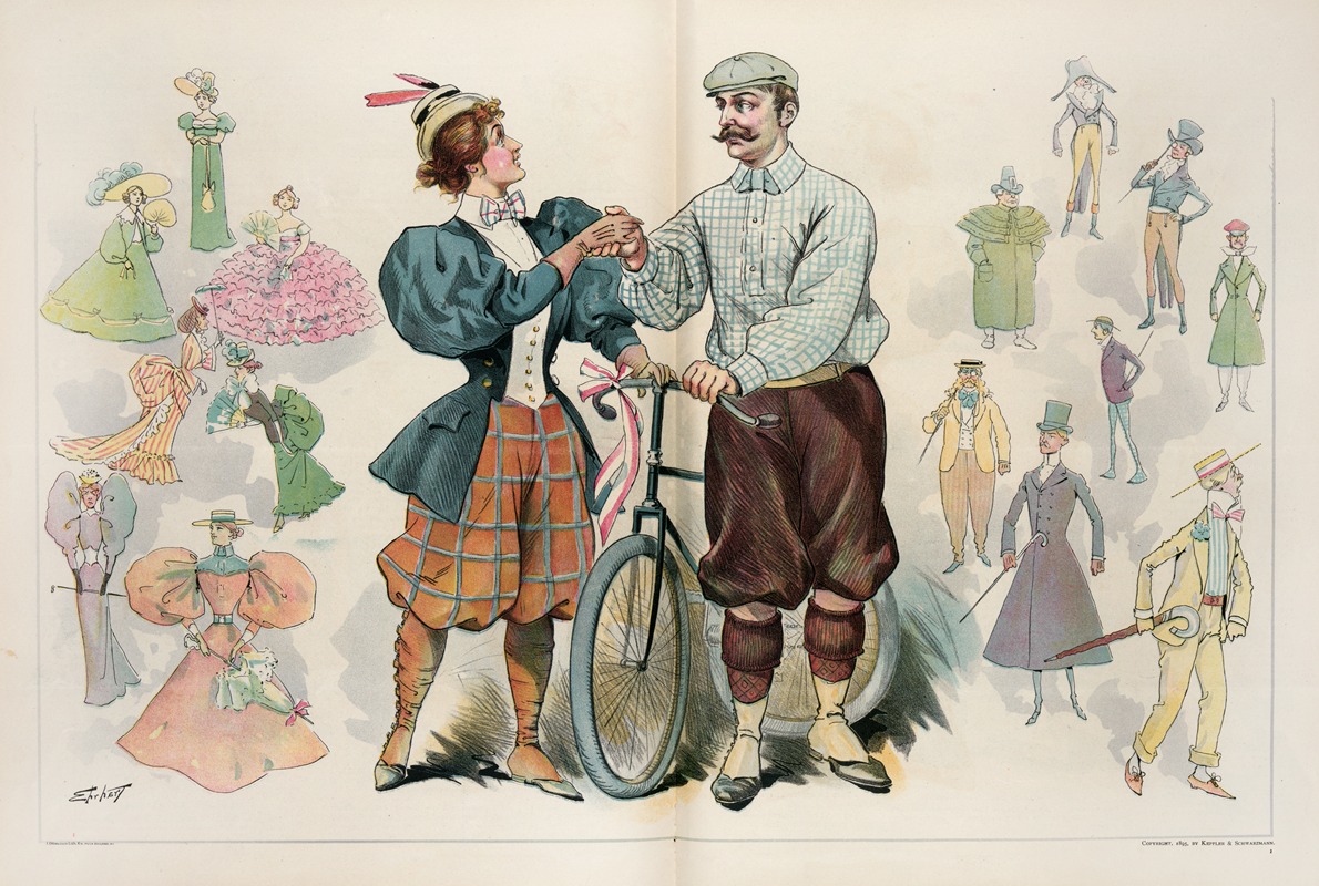 Samuel Ehrhart - The bicycle – the great dress reformer of the nineteenth century!