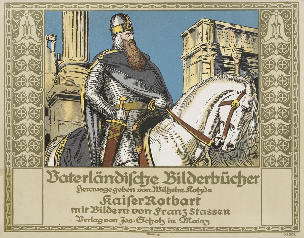 Franz Stassen - Kaiser Rotbart Pl.01