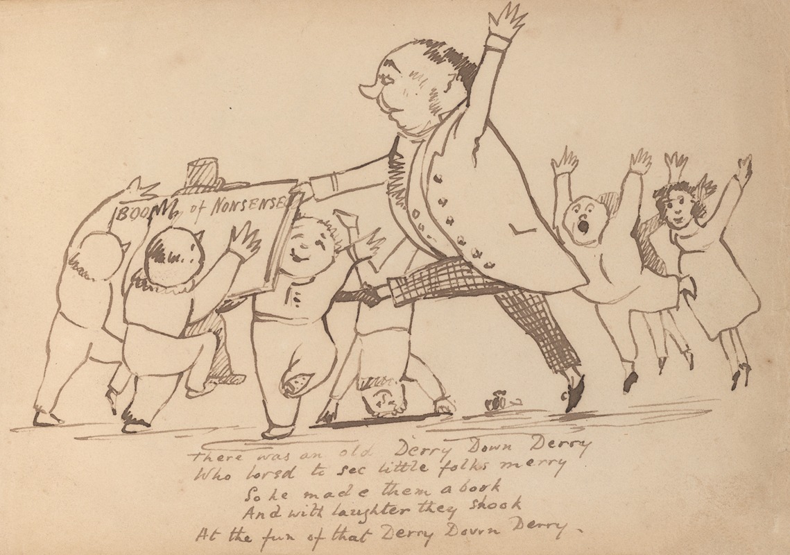 Edward Lear - Book of nonsense Pl.01