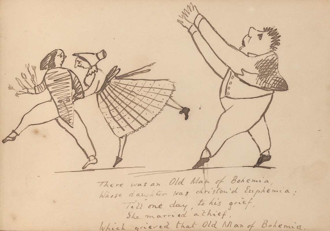 Edward Lear - Book of nonsense Pl.40